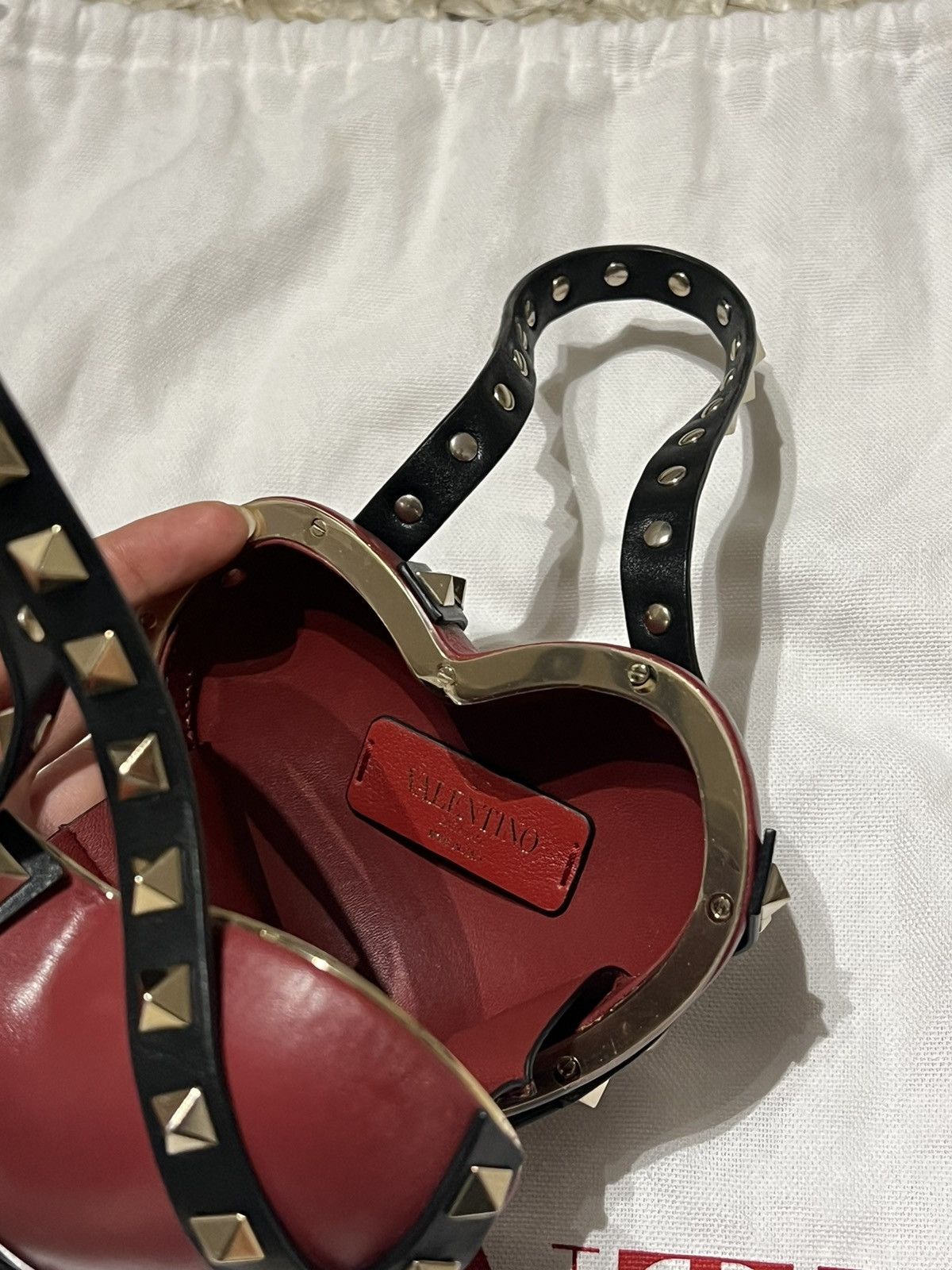 Valentino Valentino “Rockstud Heart” Bag Size ONE SIZE - 3 Thumbnail