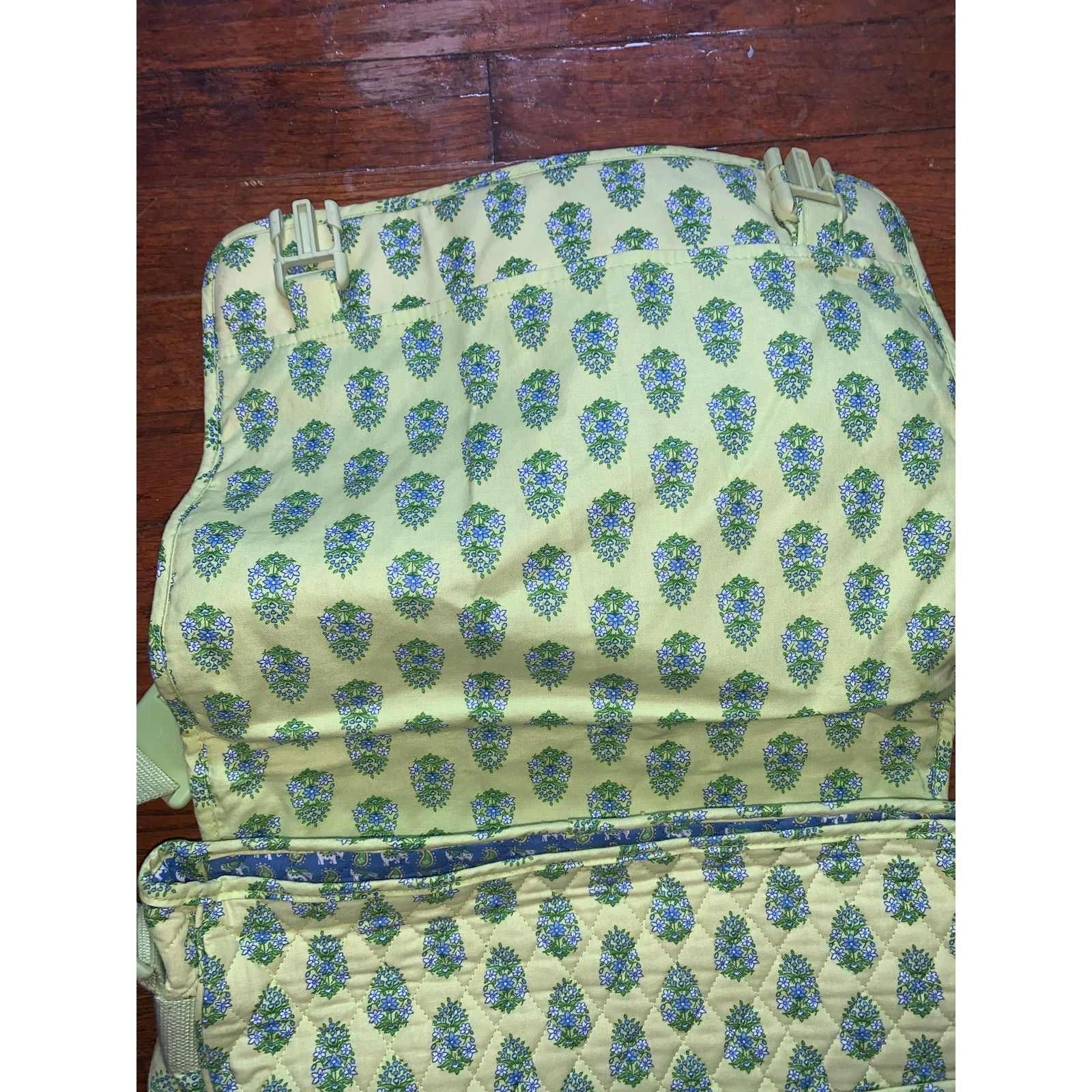 Vera Bradley Vera Bradley Patterned Bag Light Green Blue All Over Print Size ONE SIZE - 5 Thumbnail