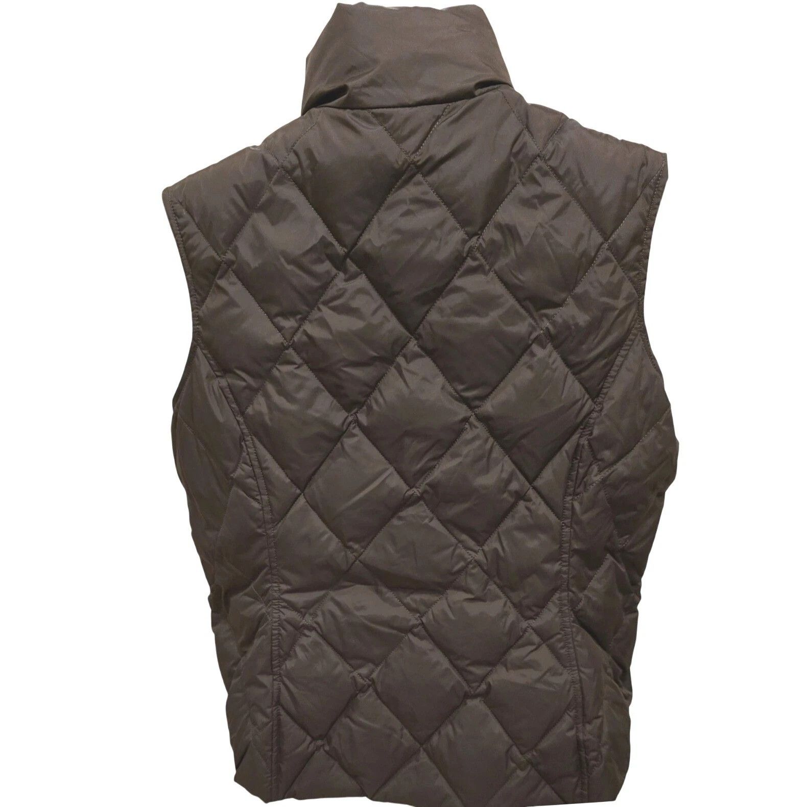 Lands' End Lands End Diamond Quilted Down Puffer Vest Brown Small 6-8 Size S / US 4 / IT 40 - 4 Thumbnail