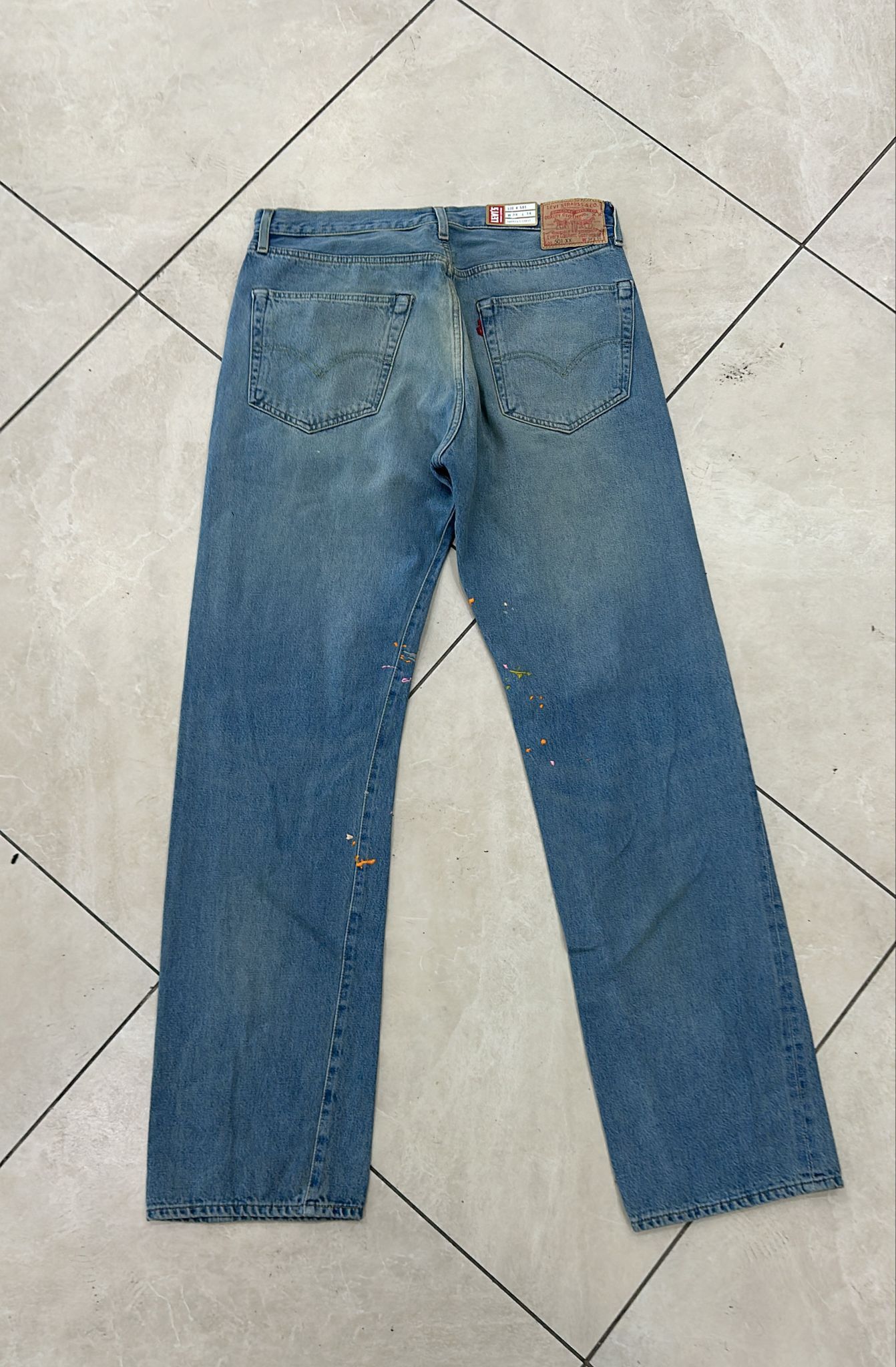 Levi's Vintage Clothing LVC Levi's Vintage Clothing 1955 501XX BigE Selvedge Jeans Size US 34 / EU 50 - 4 Thumbnail