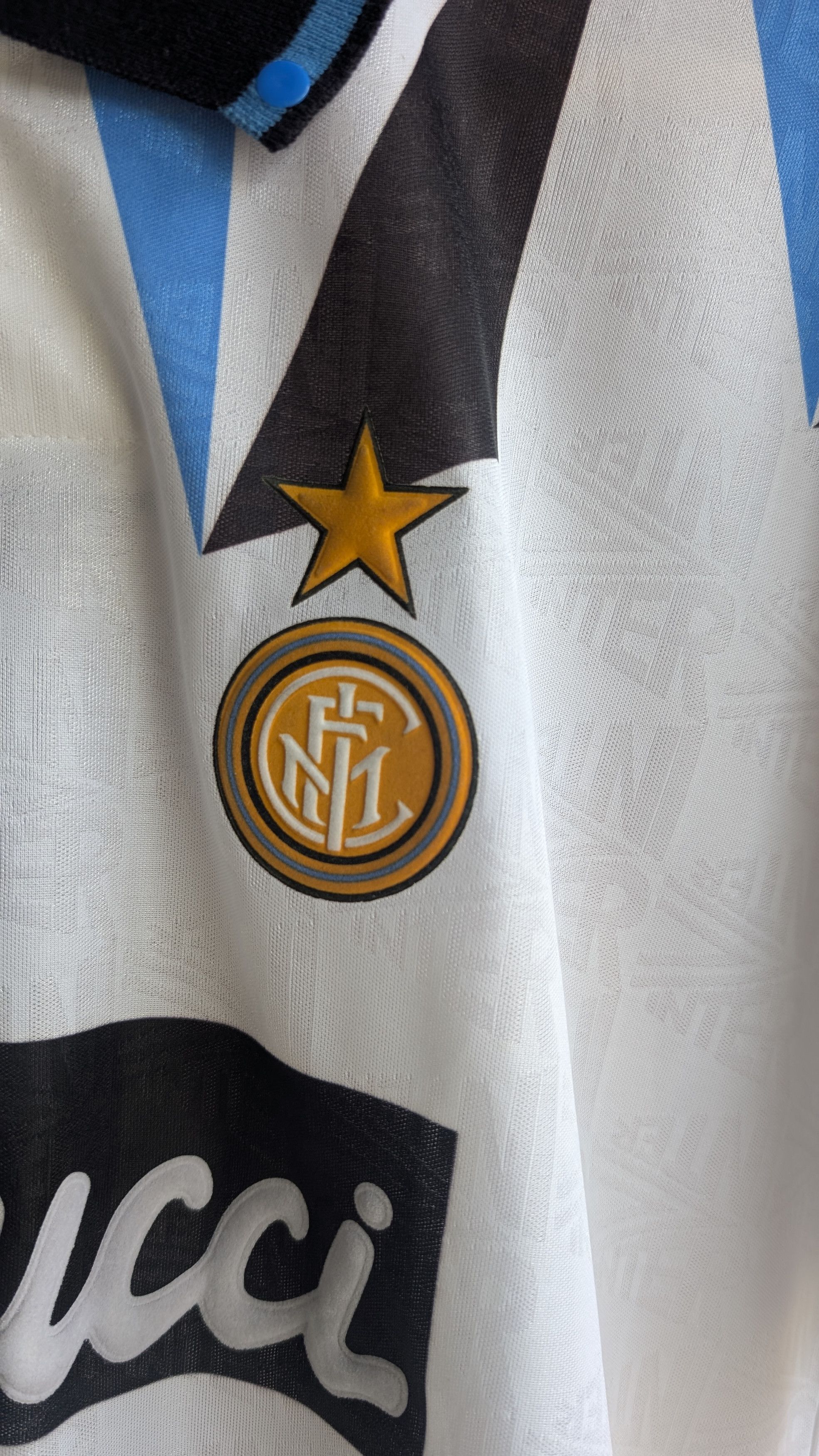 Umbro Inter Away 1992/1993 Original Size US XL / EU 56 / 4 - 3 Thumbnail