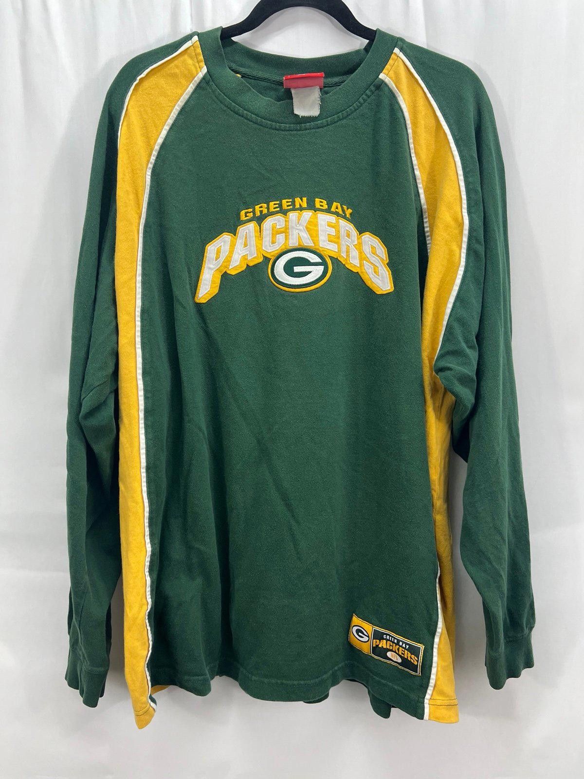 Green Bay Packers Long Sleeve Tee - NFL Team Shirt
