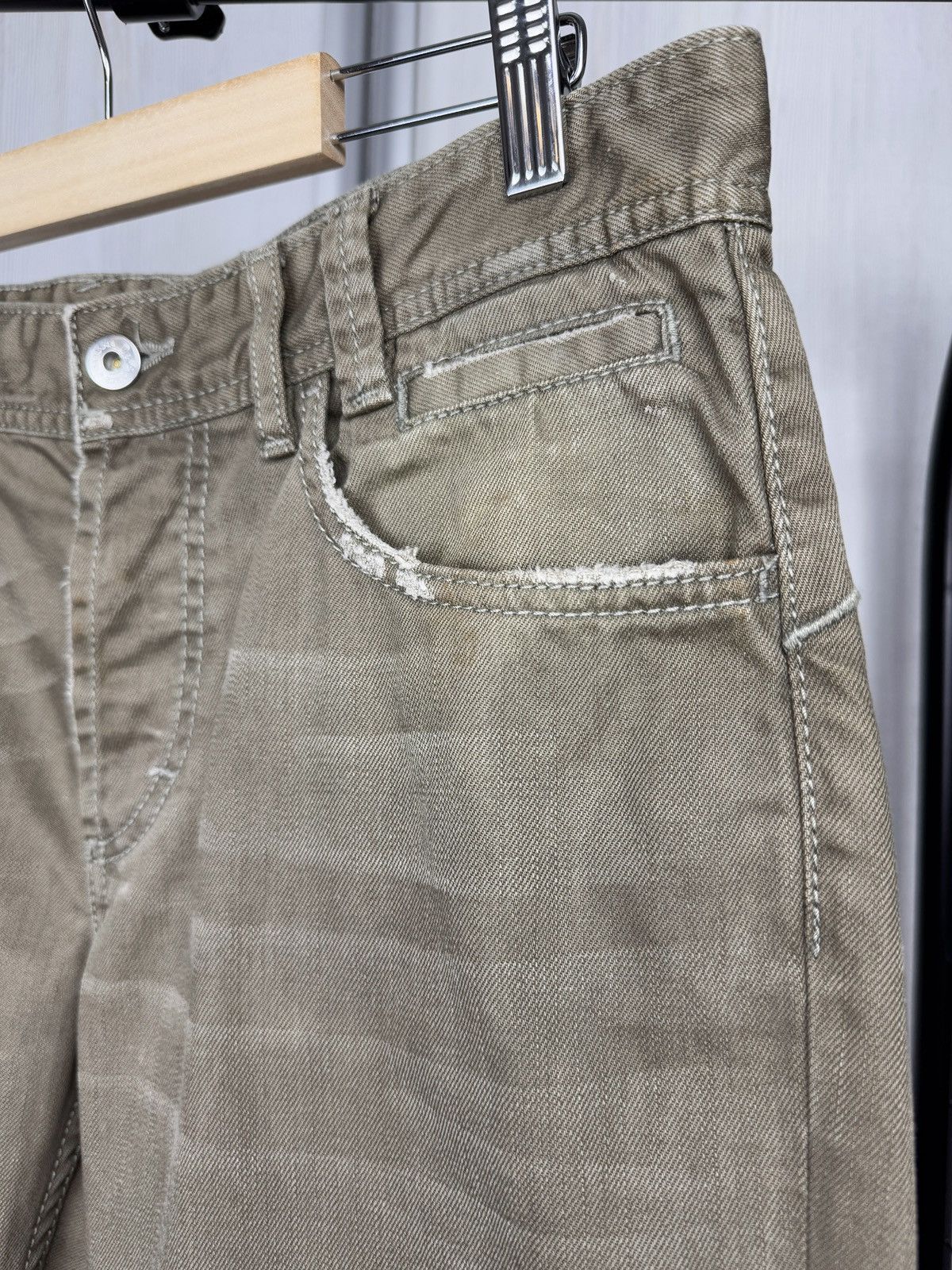 Dolce & Gabbana Magic Regular Straight Leg khaki beige jeans