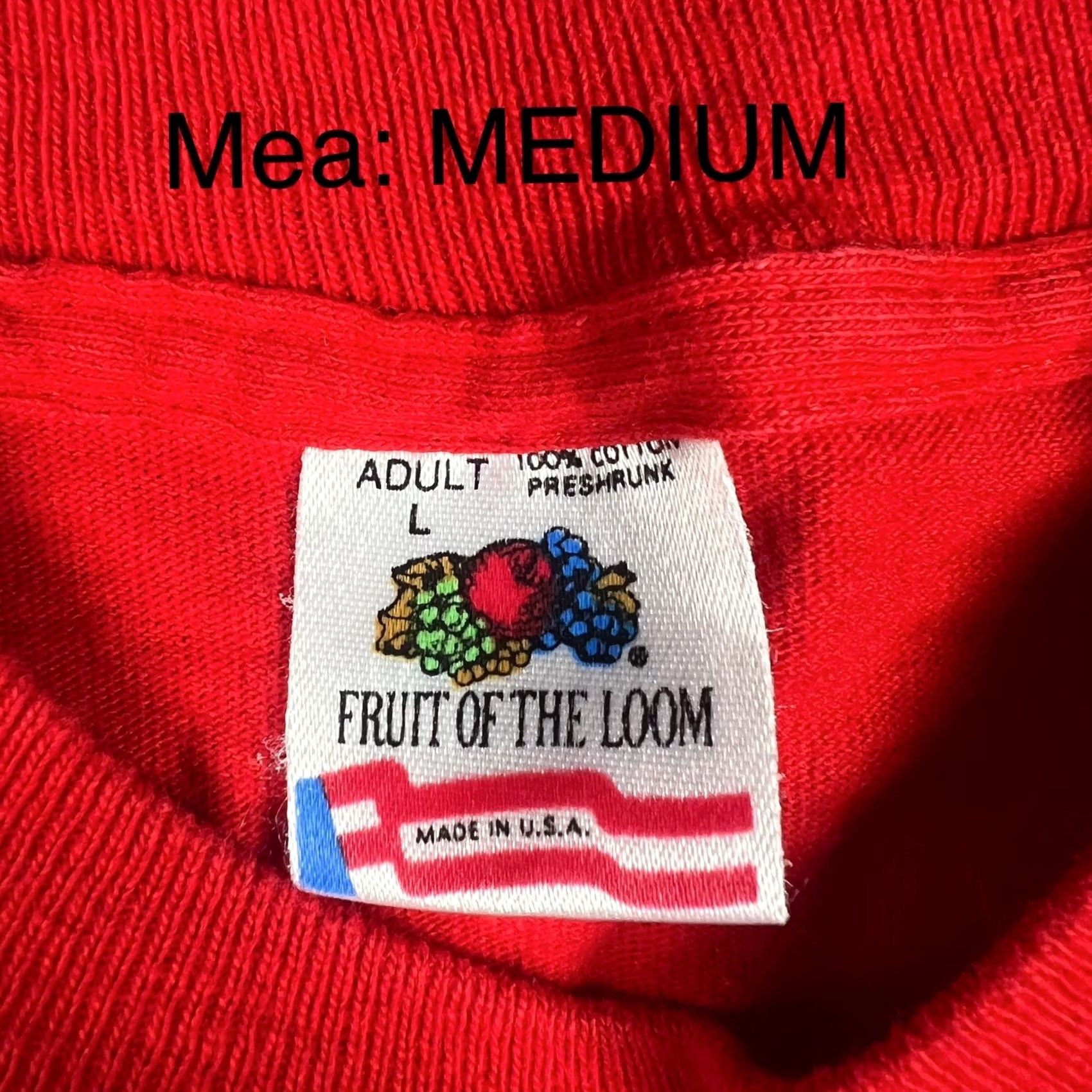 Fruit Of The Loom VINTAGE Virginia Slims Cigarettes Graphic T-Shirt Medium Single Stitch Shirt Unisex Adults M Red 90s Cigarettes Graphic Print Size US M / EU 48-50 / 2 - 2 Thumbnail