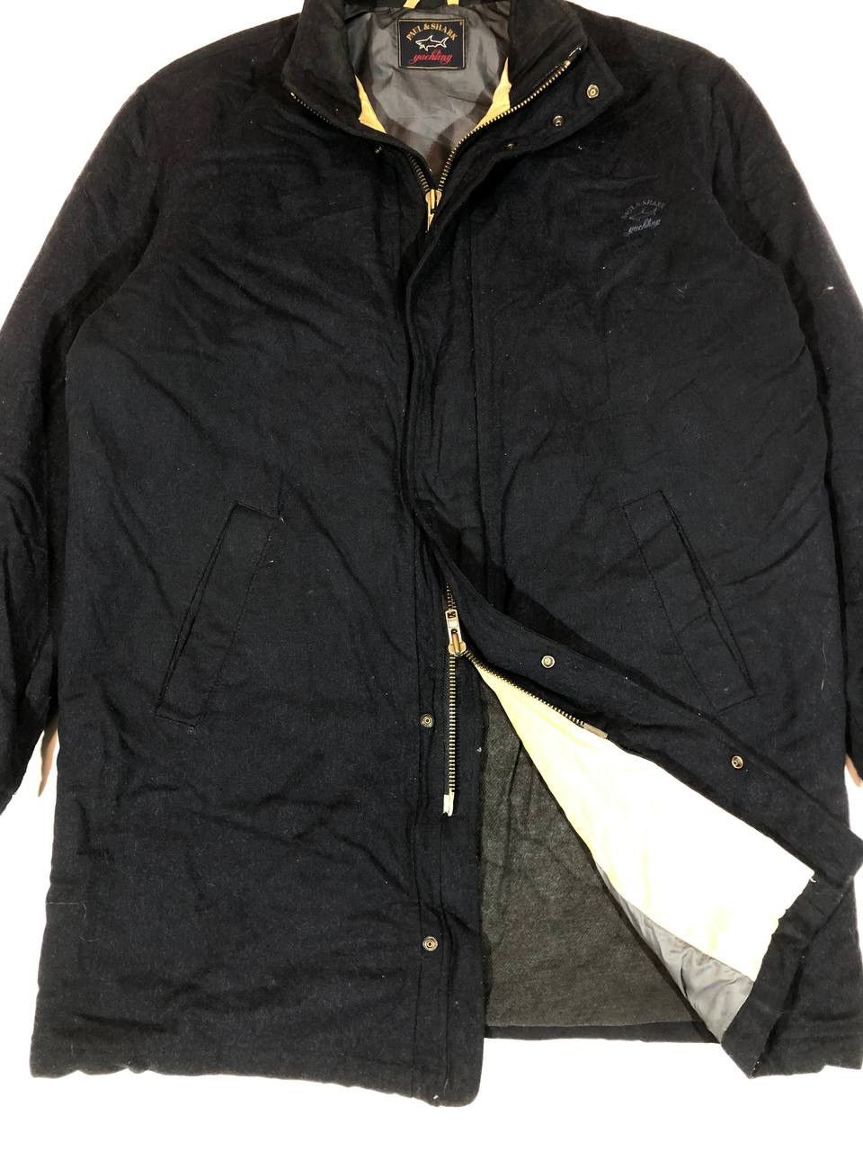 Paul & Shark × Vintage Paul Shark Vintage Wool Coat Size US L / EU 52-54 / 3 - 3 Thumbnail