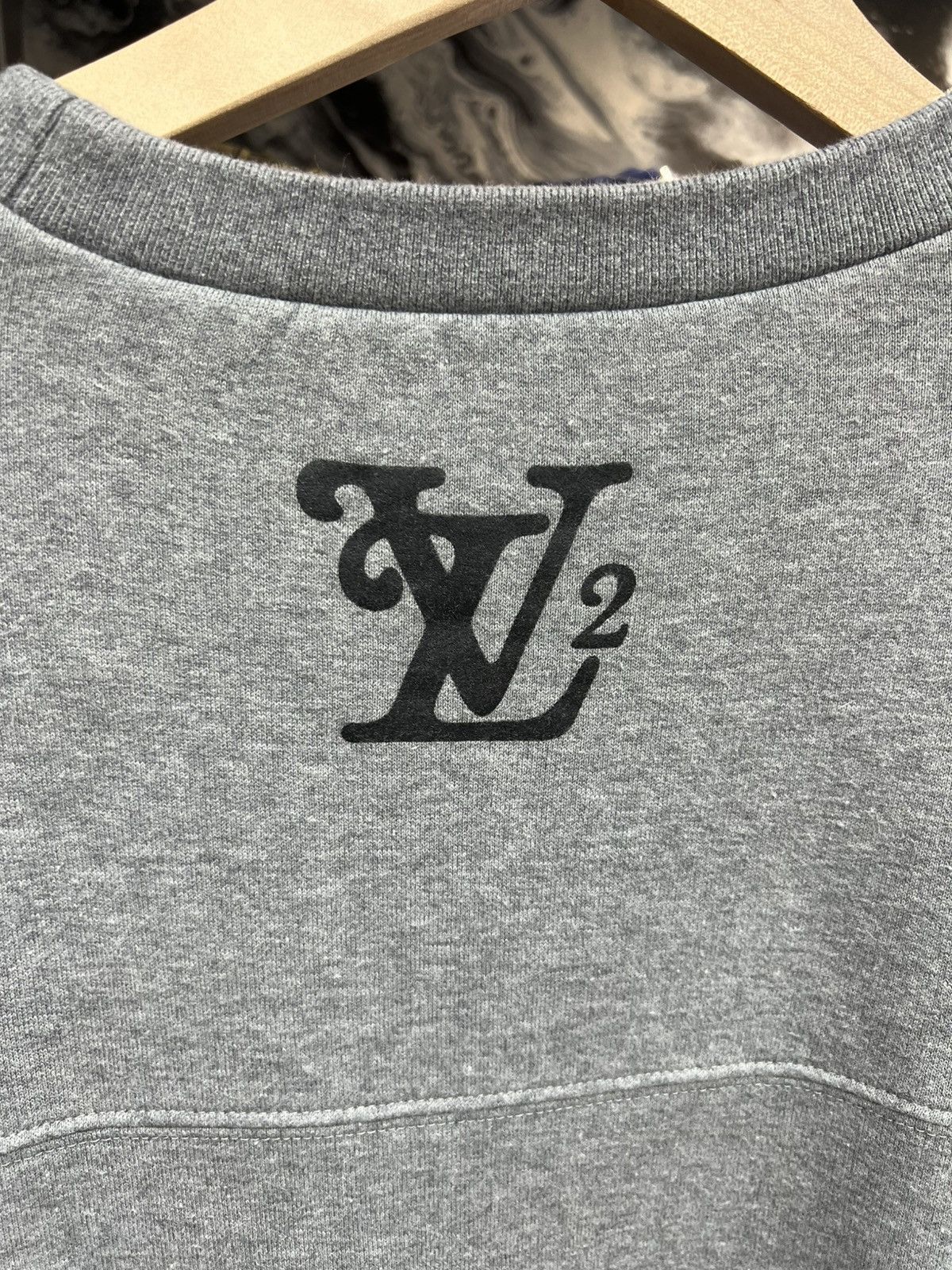 Louis Vuitton Louis Vuitton Grey Nigo Sweater Size US M / EU 48-50 / 2 - 6 Thumbnail