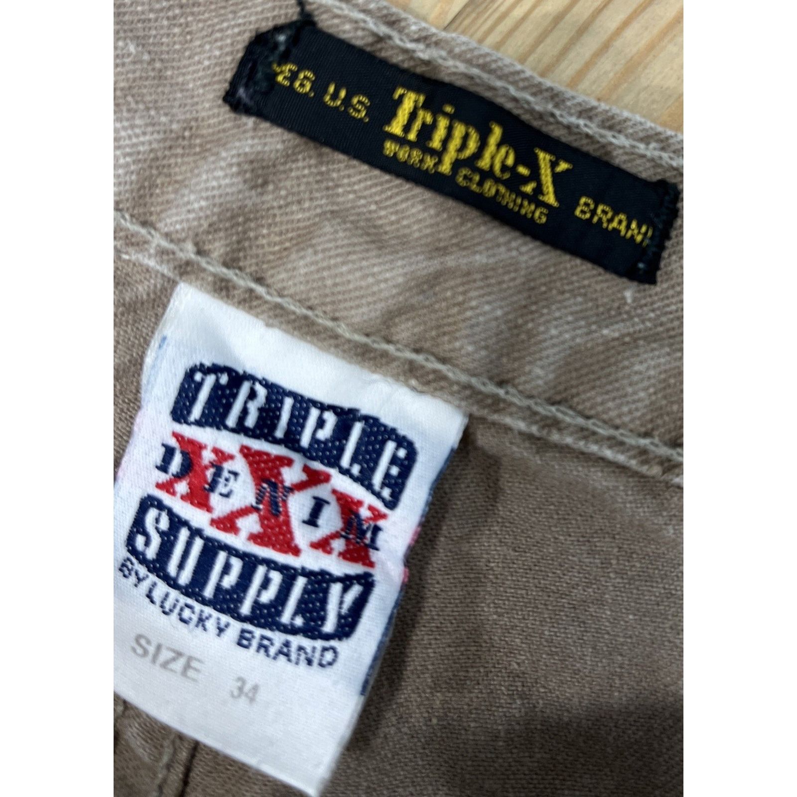 Lucky Brand Lucky Brand Army Model Utility Trouser Shorts Made In USA Size US 34 / EU 50 - 2 Thumbnail