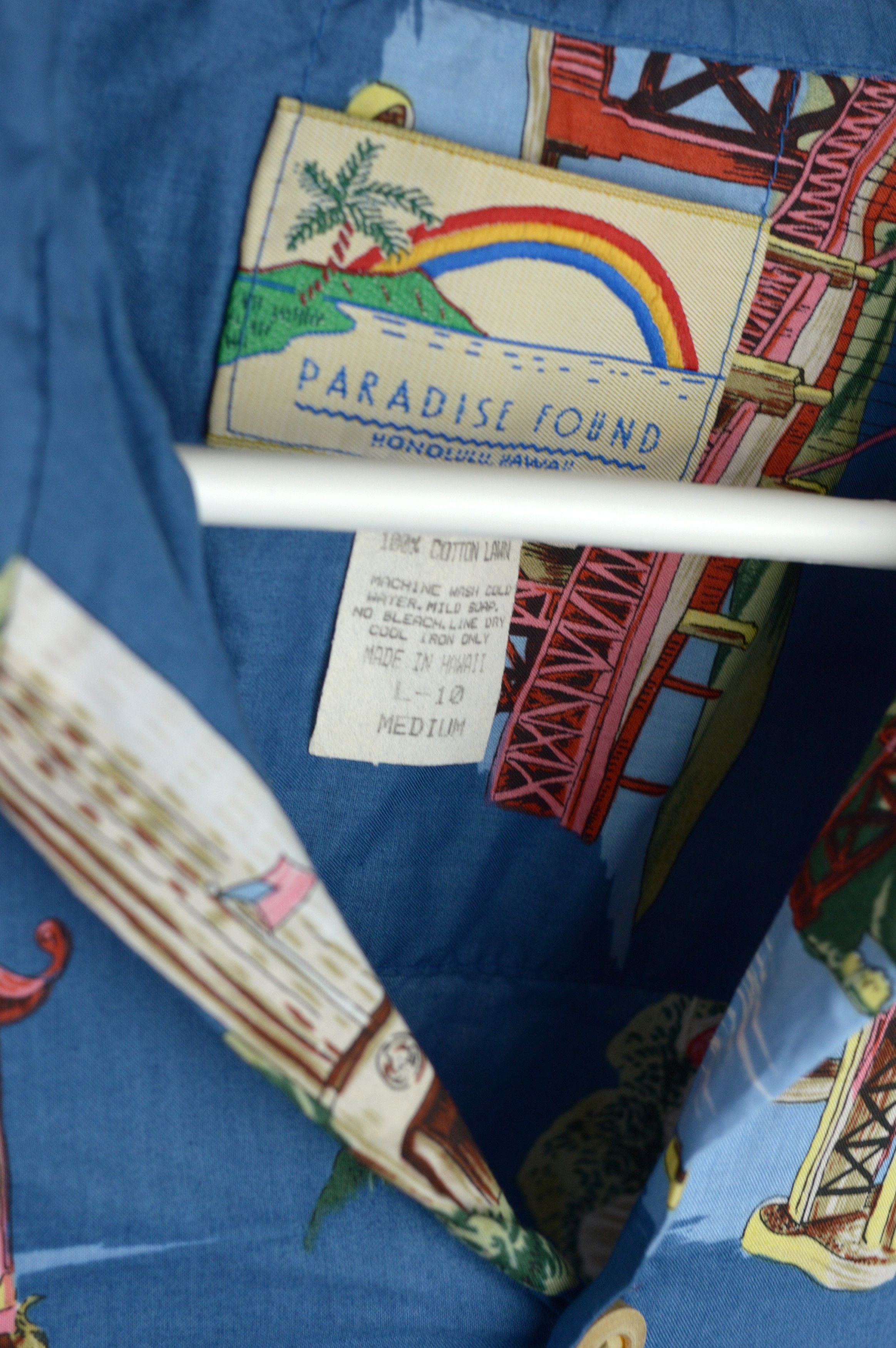 Vintage Vintage Paradise Found 80s shirt Size US M / EU 48-50 / 2 - 3 Thumbnail