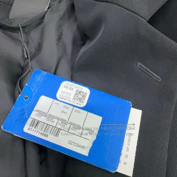Balenciaga Balenciaga x Adidas Originals Black Blazer. Size US M / EU 48-50 / 2 - 5 Thumbnail