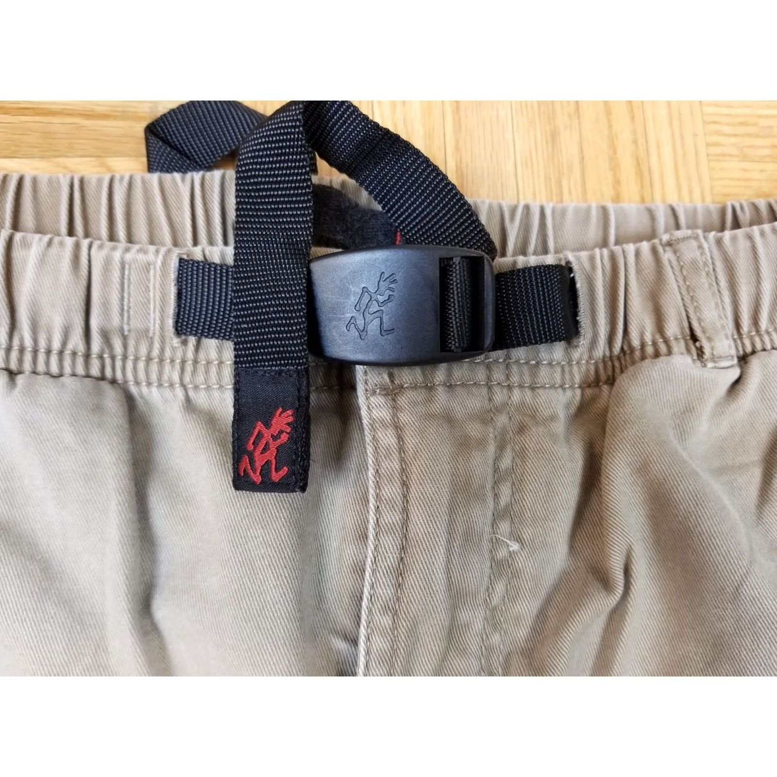 Gramicci VINTAGE Gramicci Beige Cotton Climbing Belted Pants SZ 32 Mens Size US 32 / EU 48 - 3 Thumbnail