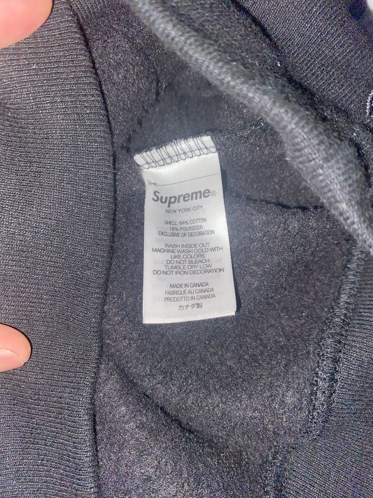 Supreme Supreme #Hooded Sweatshirt 'Black' Size US S / EU 44-46 / 1 - 4 Thumbnail