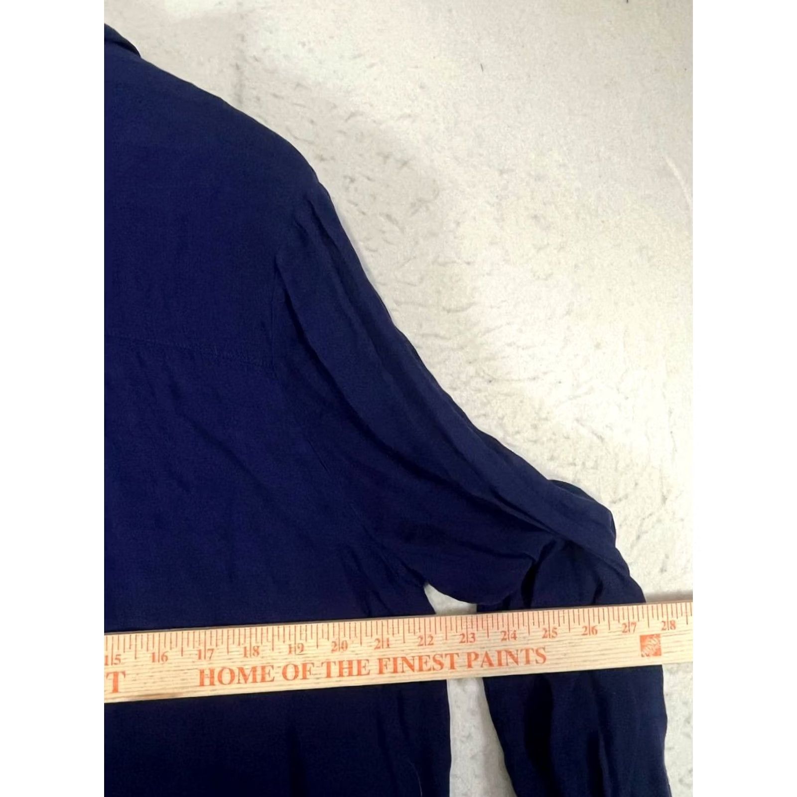 Lucky Brand Lucky Brand Blue Long Sleeve Blouse Women XL Casual Sleeve Pullover Size XL / US 12-14 / IT 48-50 - 3 Thumbnail
