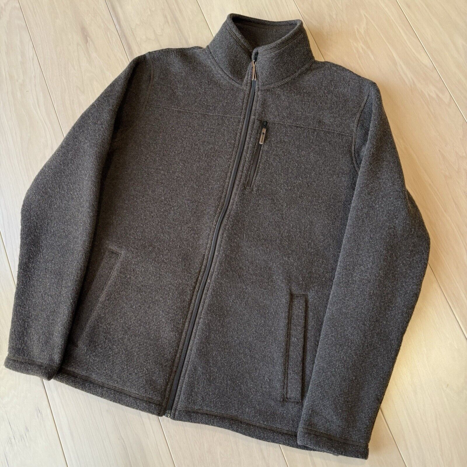 Smartwool Smartwool Hudson Trail Fleece Jacket Large Brown Full Zip Size US L / EU 52-54 / 3 - 11 Thumbnail