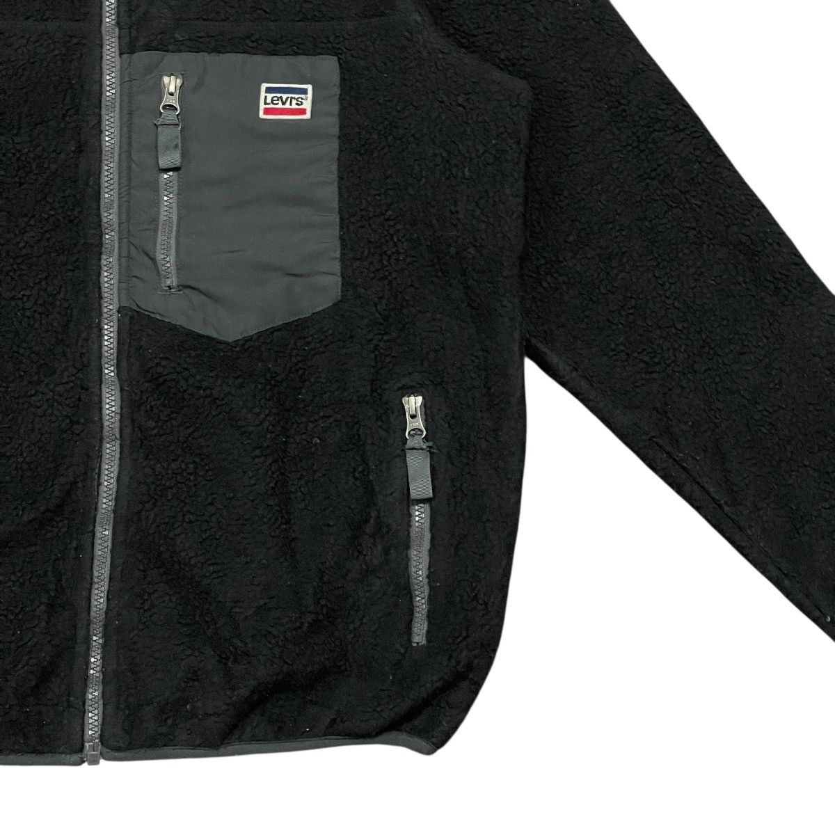 Levi's Vintage Levi’s Big E Made in USA Sherpa Fleece Jacket Size US M / EU 48-50 / 2 - 3 Thumbnail