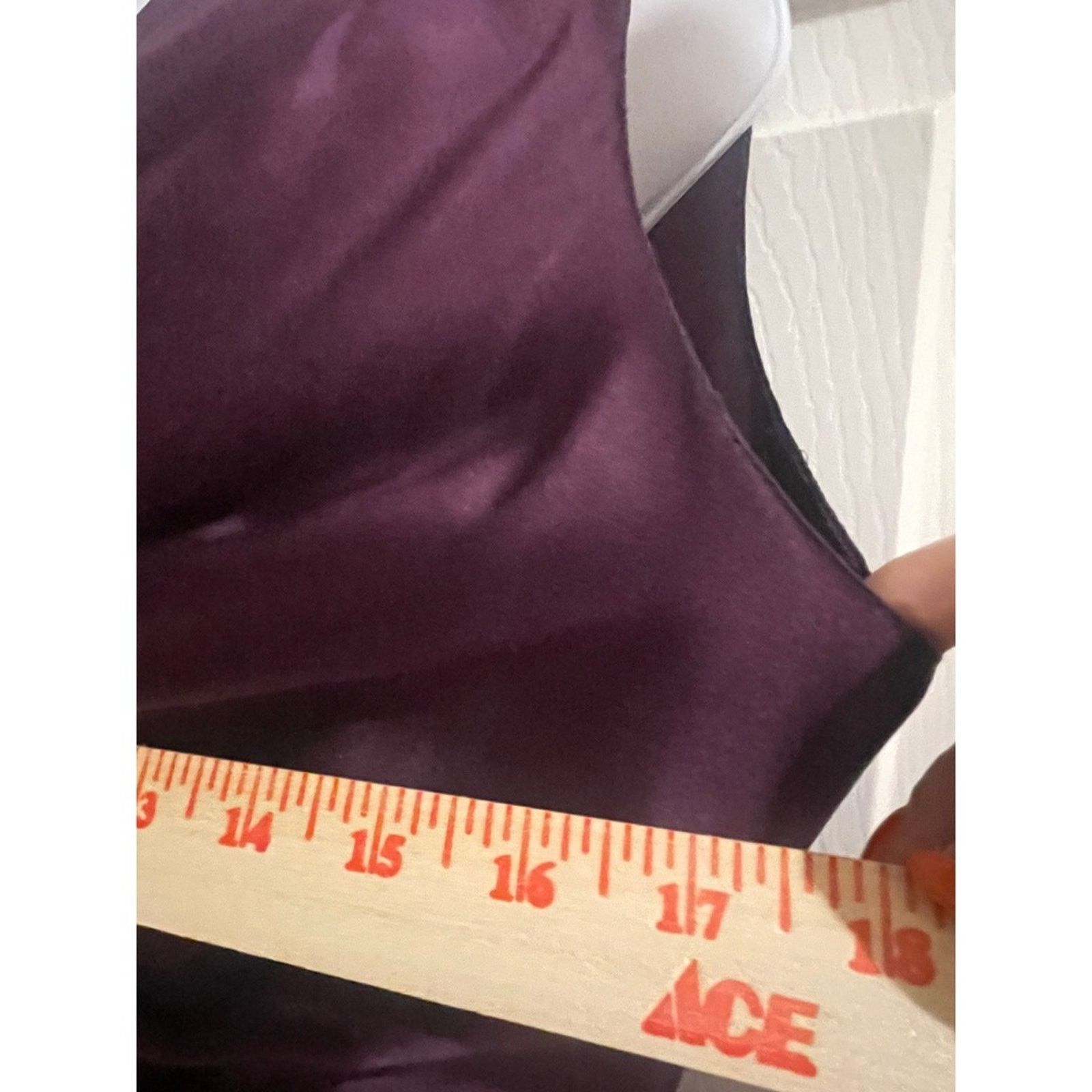 Lanvin Lanvin Paris Purple Satin Twist Front V-Neck Dress Sz 42 Size L / US 10 / IT 46 - 5 Thumbnail
