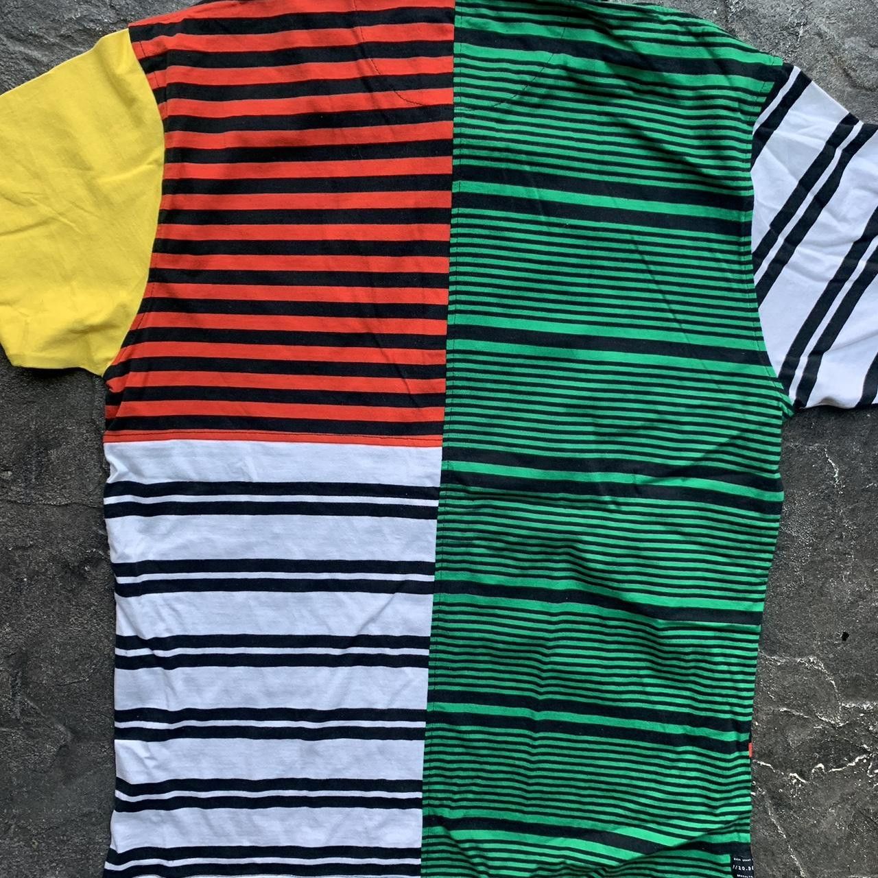 10 Deep !0 Deep Multi Pattern Striped AOP Polo Shirt Size US M / EU 48-50 / 2 - 2 Thumbnail