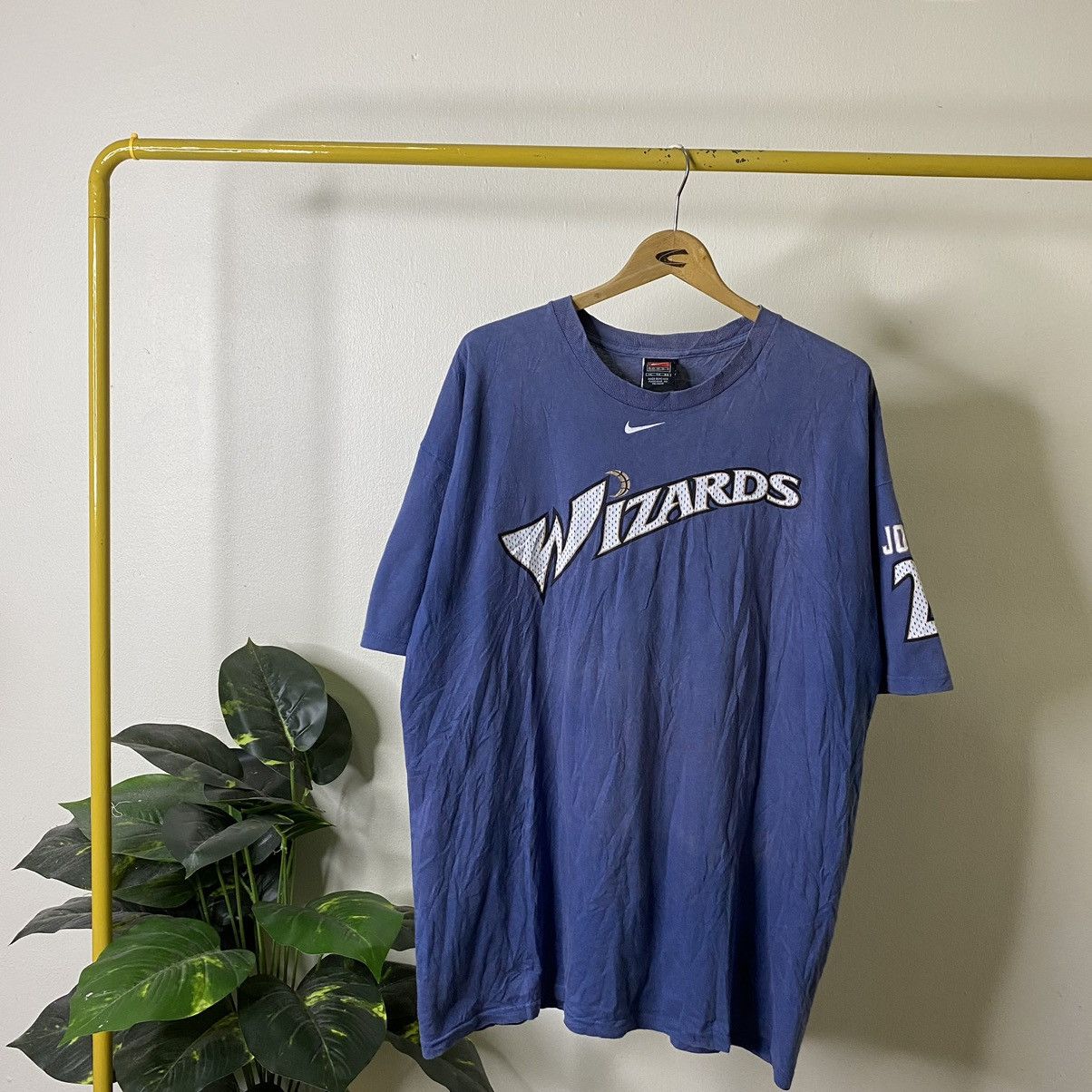 Nike 2001 Nike Team Center Swoosh x Michael Jordan Wizards NBA T Size US XL / EU 56 / 4 - 1 Thumbnail