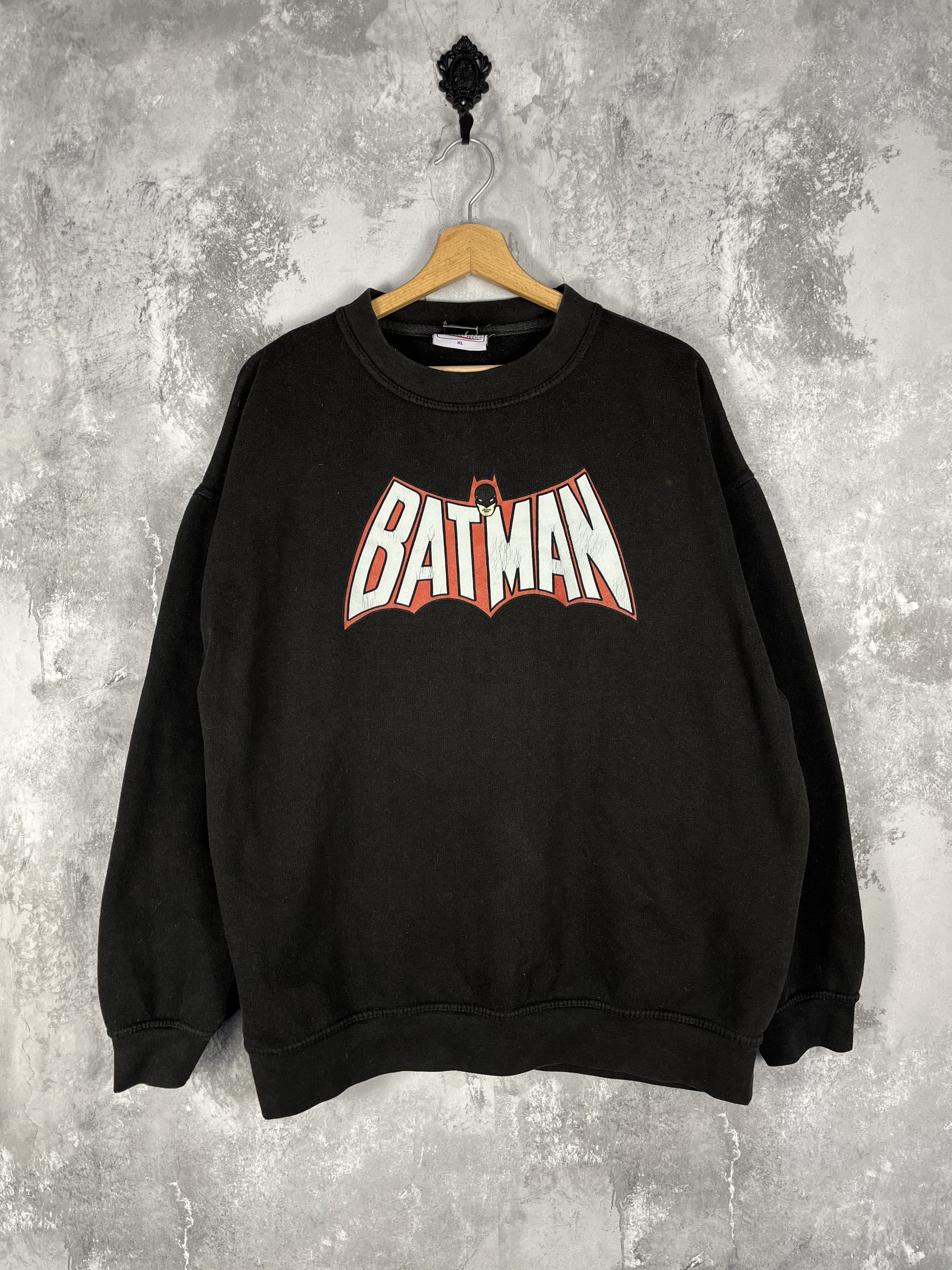 DC Comics × Vintage 80’s Batman Vintage Sweatshirt🦇 Size US XL / EU 56 / 4 - 1 Thumbnail
