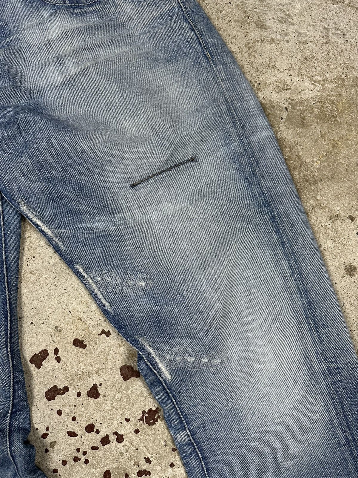 G-Star × Vintage Vintage Y2K G Star Raw Radar Tapered Reworked Denim Pants Size US 36 / EU 52 - 6 Thumbnail