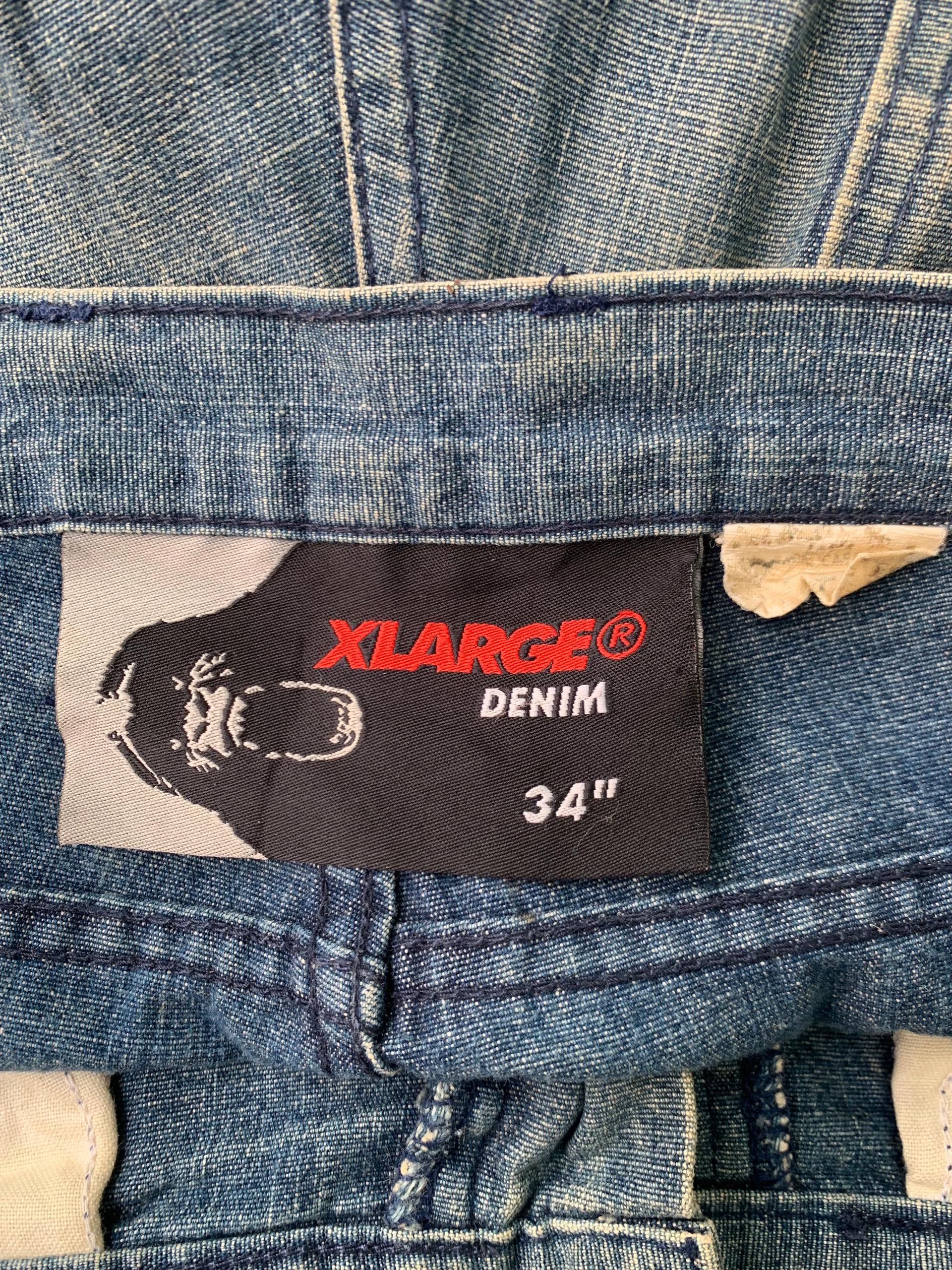 Vintage × X-LARGE × Xlarge Vintage Xlarge Denim Jeans Pants Size US 32 / EU 48 - 7 Thumbnail