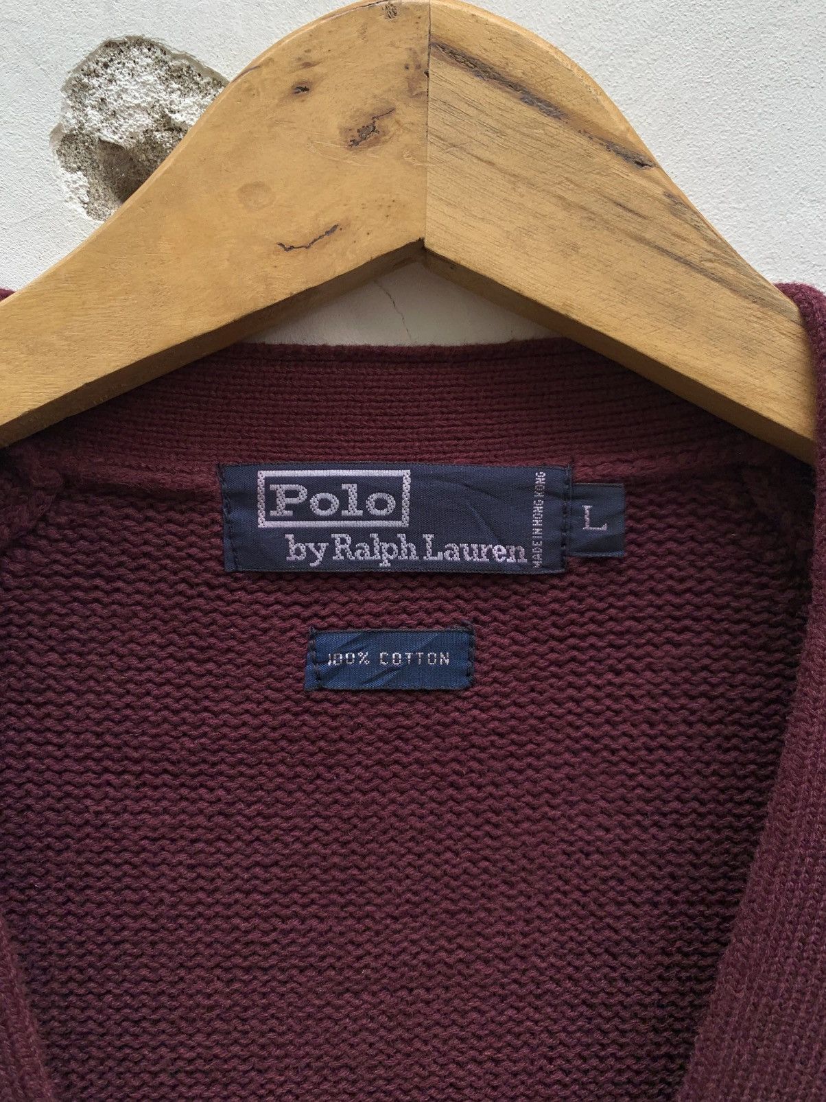 Polo Ralph Lauren Vintage 90’s Polo Ralph Lauren knit cardigan Size US L / EU 52-54 / 3 - 7 Thumbnail