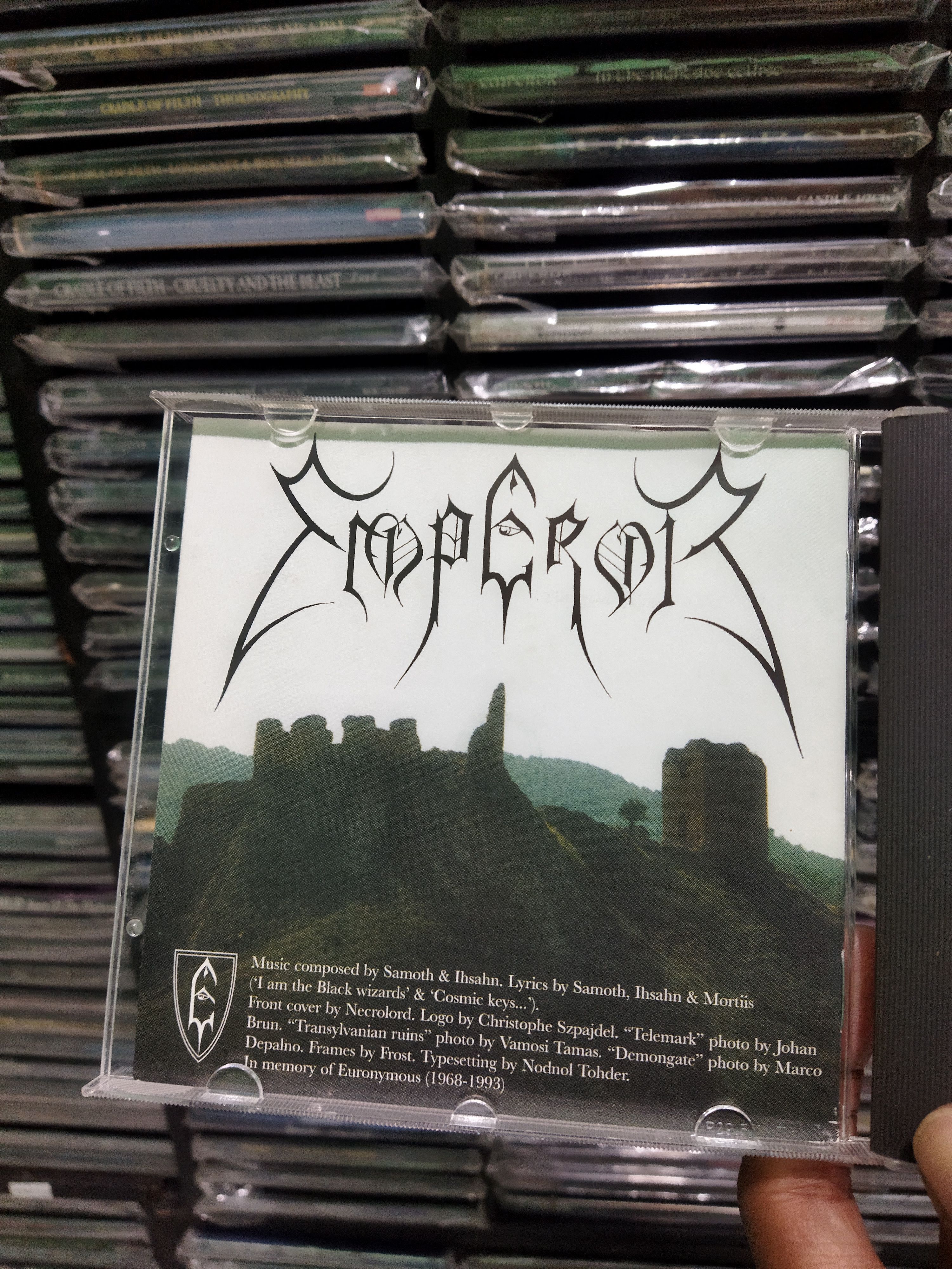 Vintage vintage og EMPEROR - in the Nights ide Eclipse - CD Size ONE SIZE - 3 Thumbnail