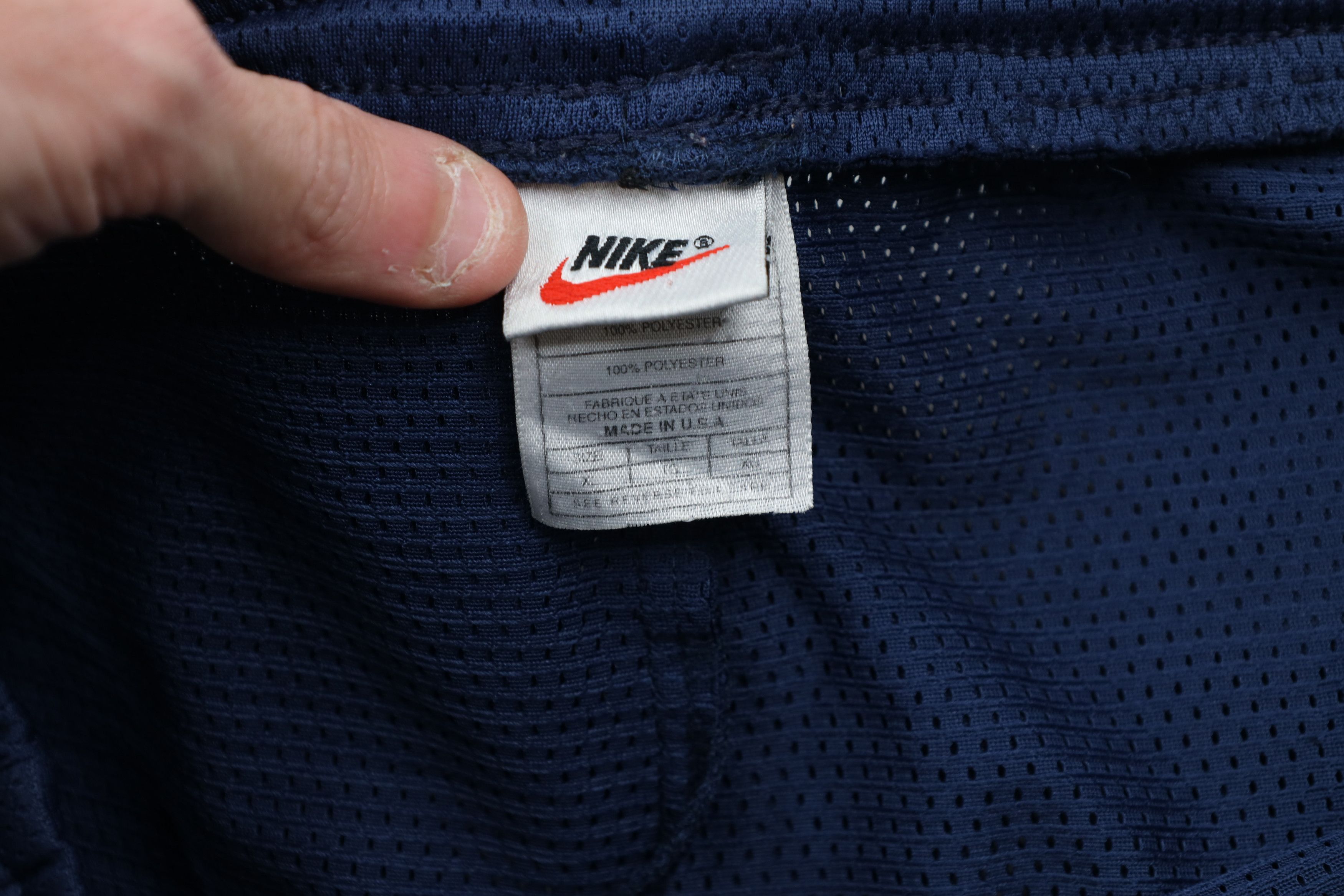 Nike × Vintage Vintage 90s Nike Scott Mini Swoosh Above Knee Shorts USA Size US 36 / EU 52 - 9 Thumbnail