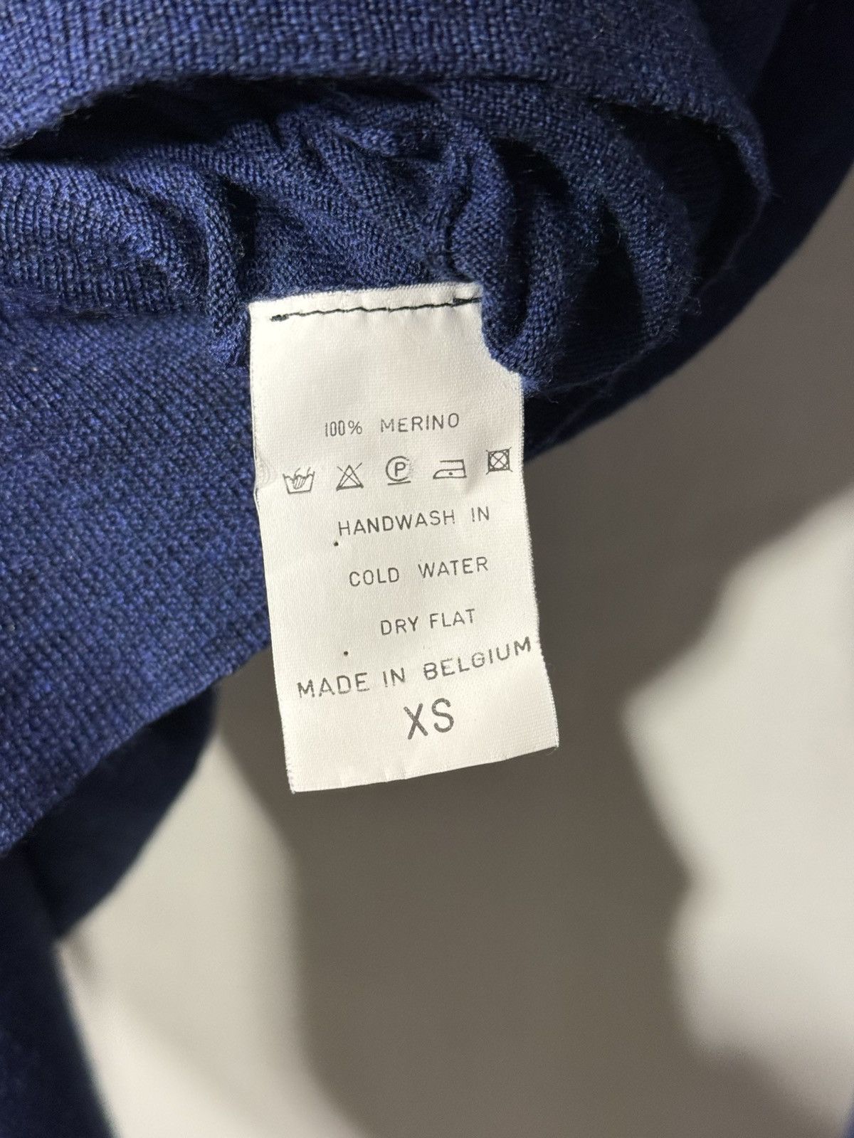 A.F. Vandevorst Vintage A. F. VANDEVORST Asymmetric Merino Wool Sweater Top Size ONE SIZE - 7 Thumbnail