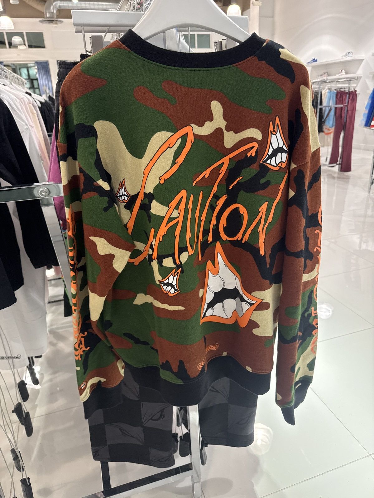 Chrome Hearts Chrome Hearts Matty Boy Camo Crewneck Size US L / EU 52-54 / 3 - 2 Thumbnail