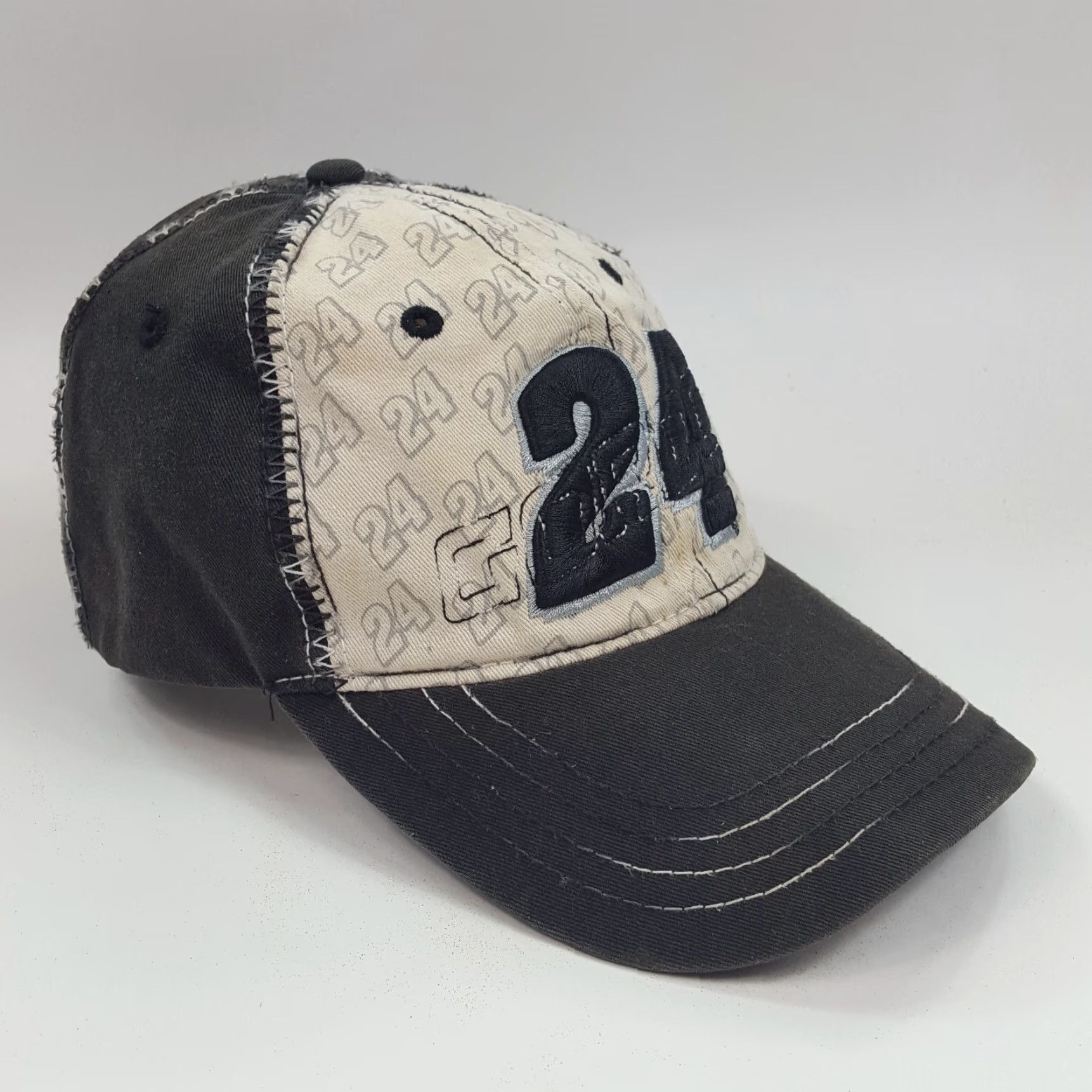 Chase Authentics VINTAGE Chase Authentics NASCAR Snapback Hat Adjustable Black 90s Y2K Retro Grunge Mens Size ONE SIZE - 3 Thumbnail