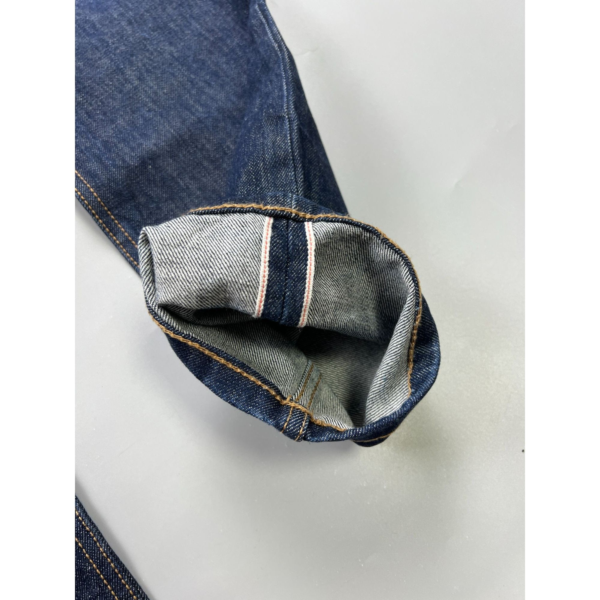 THE ROKKER COMPANY Rokker Raw Premium Selvedge Denim Jeans Pants (Y0933) Size US 31 - 6 Thumbnail
