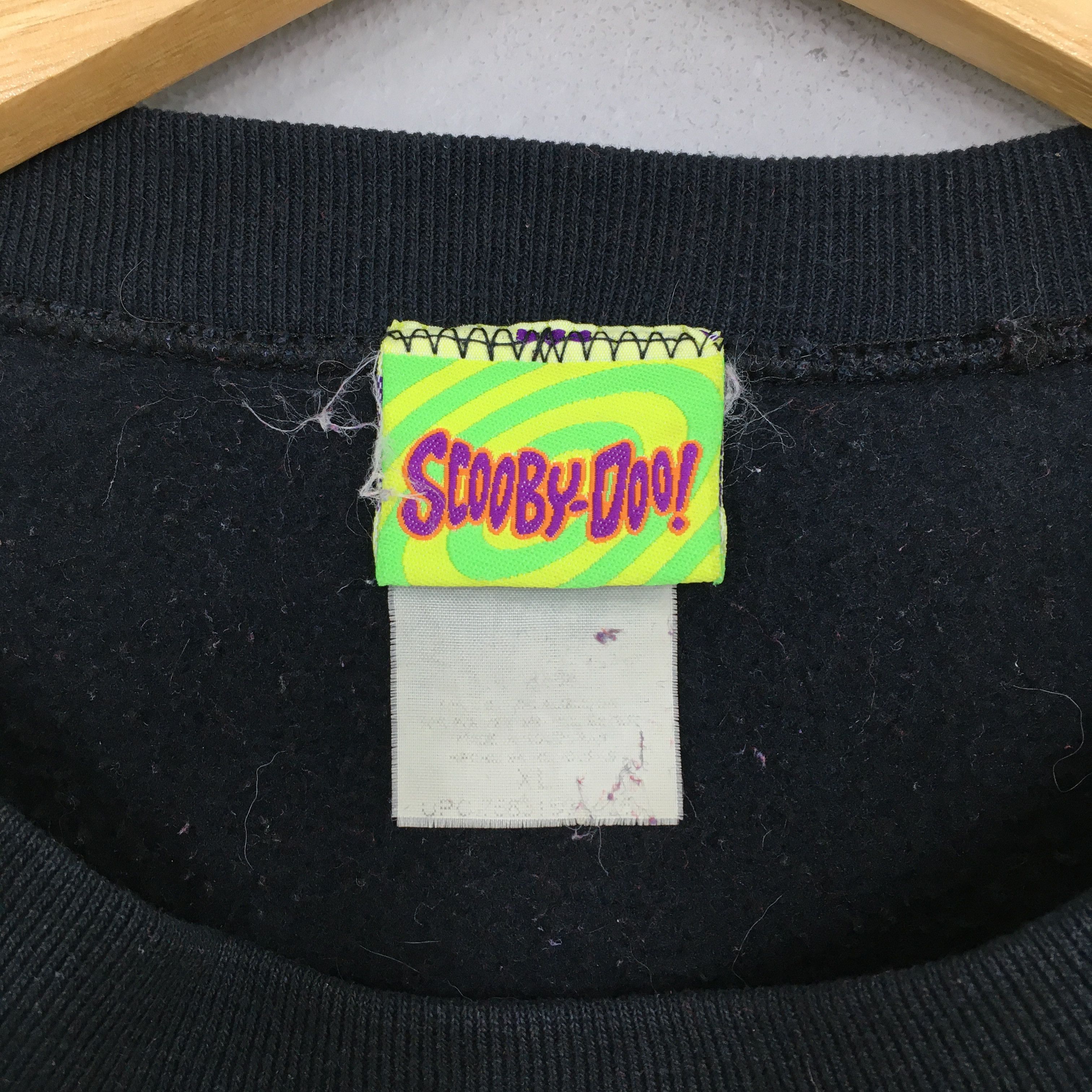 Vintage Scooby-Doo! Scary Movies Christmas Black Sweatshirt XL Size US XL / EU 56 / 4 - 3 Thumbnail
