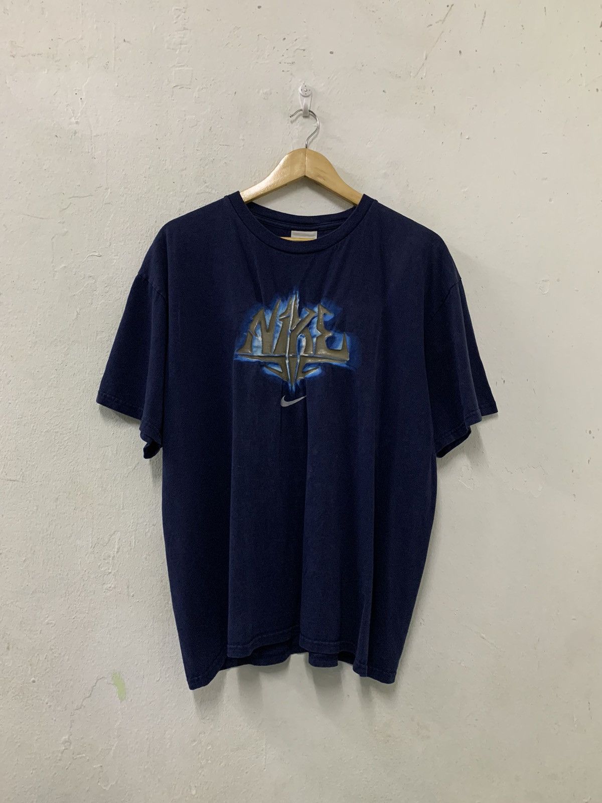Nike RARE Vintage Y2K Nike Shirt Size US M / EU 48-50 / 2 - 1 Thumbnail