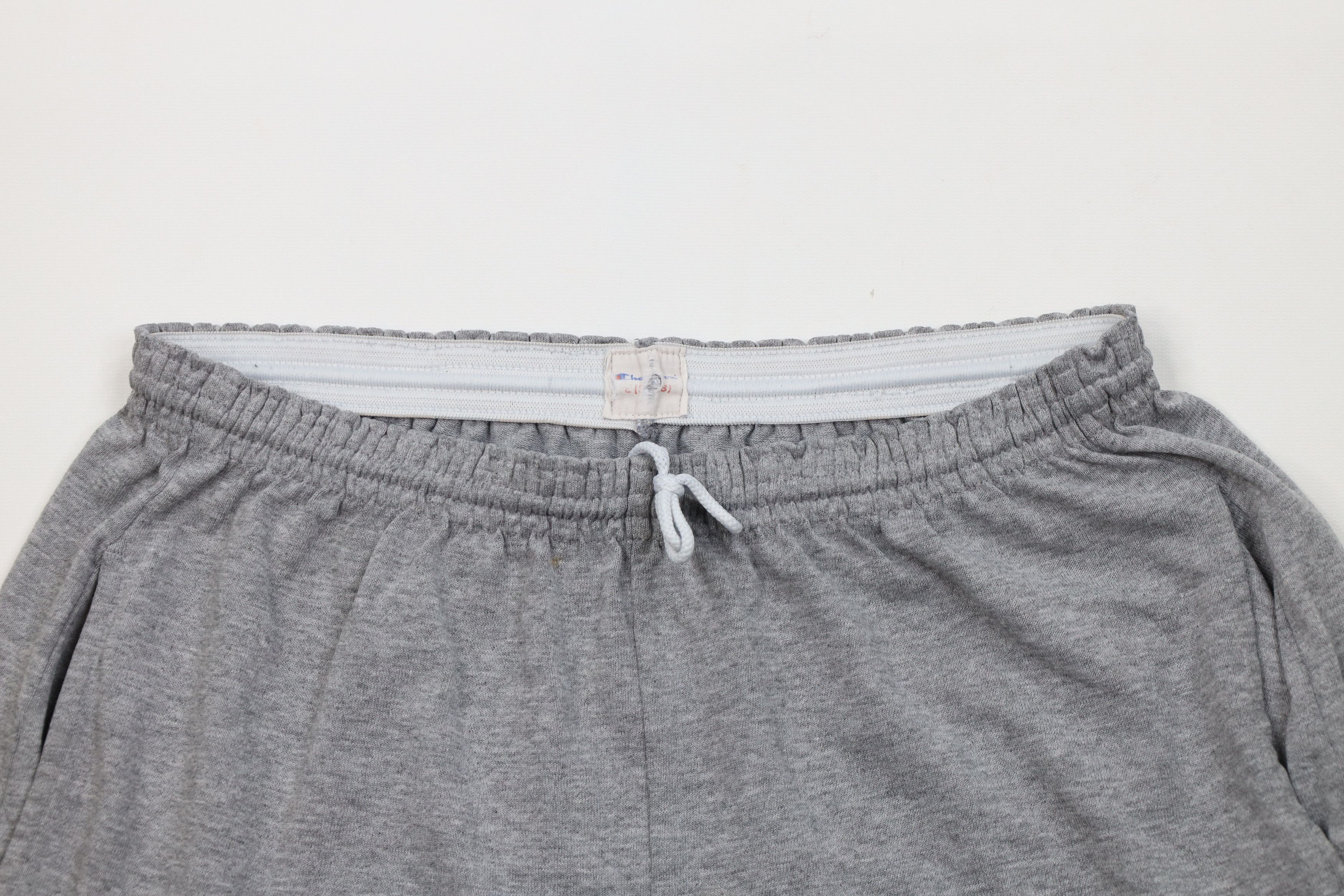 Champion Vintage 90s Champion Above Knee Shorts Heather Gray Size US 34 / EU 50 - 2 Thumbnail