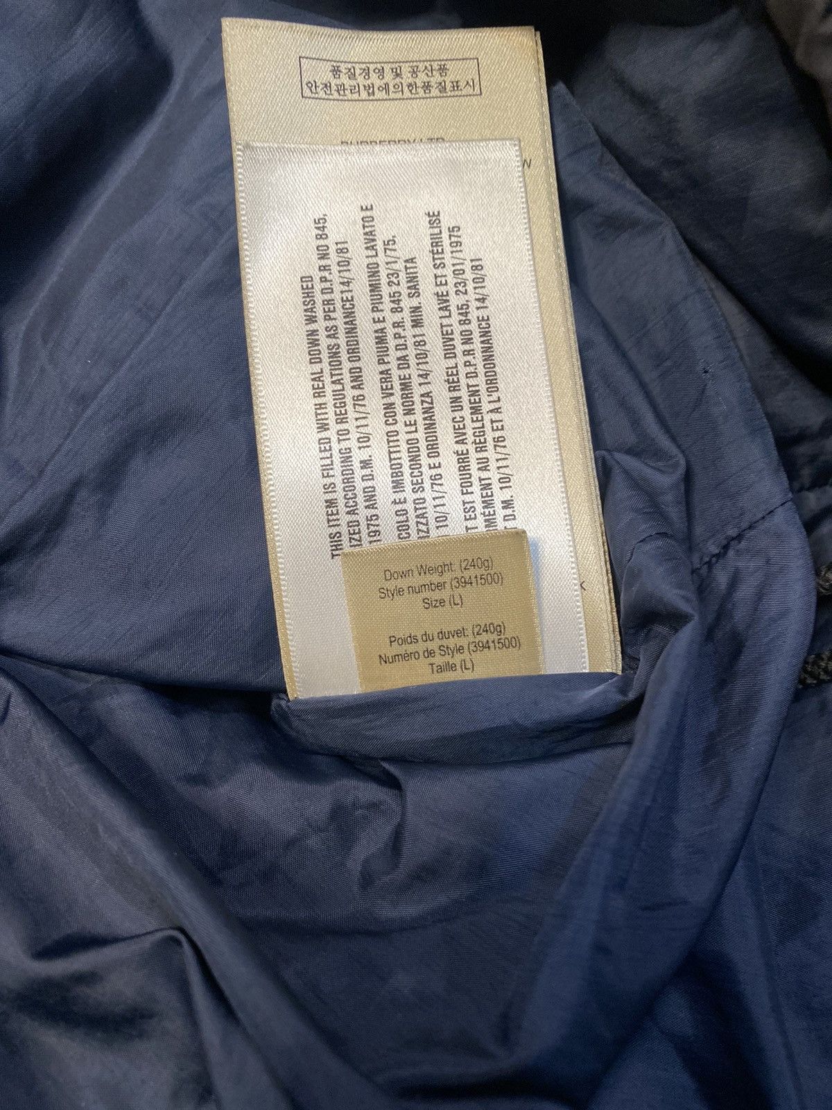 Burberry Burberry puffer jacket Size US L / EU 52-54 / 3 - 5 Thumbnail