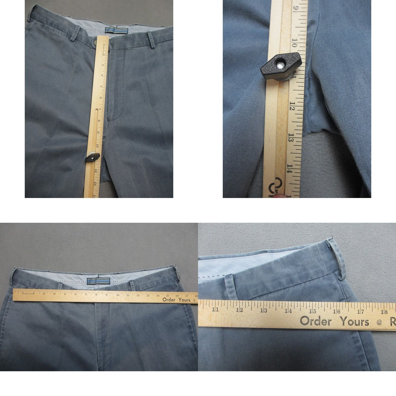 Peter Millar Peter Millar Pants Mens 34 Blue Golf Casual Straight Leg Resort Wear Pants Size US 34 / EU 50 - 8 Thumbnail