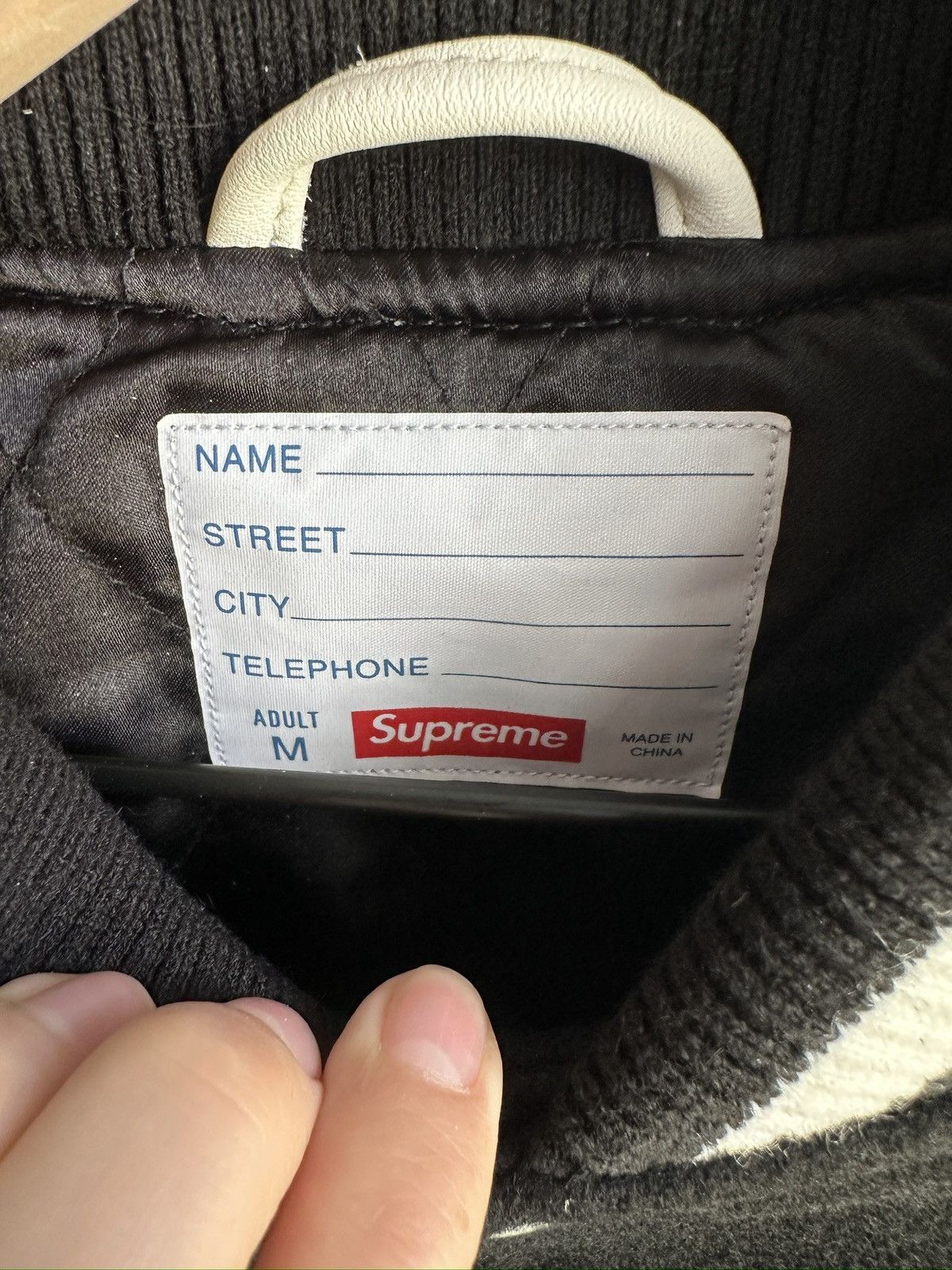 Supreme Drill Team Varsity Jacket Black Size US M / EU 48-50 / 2 - 10 Thumbnail