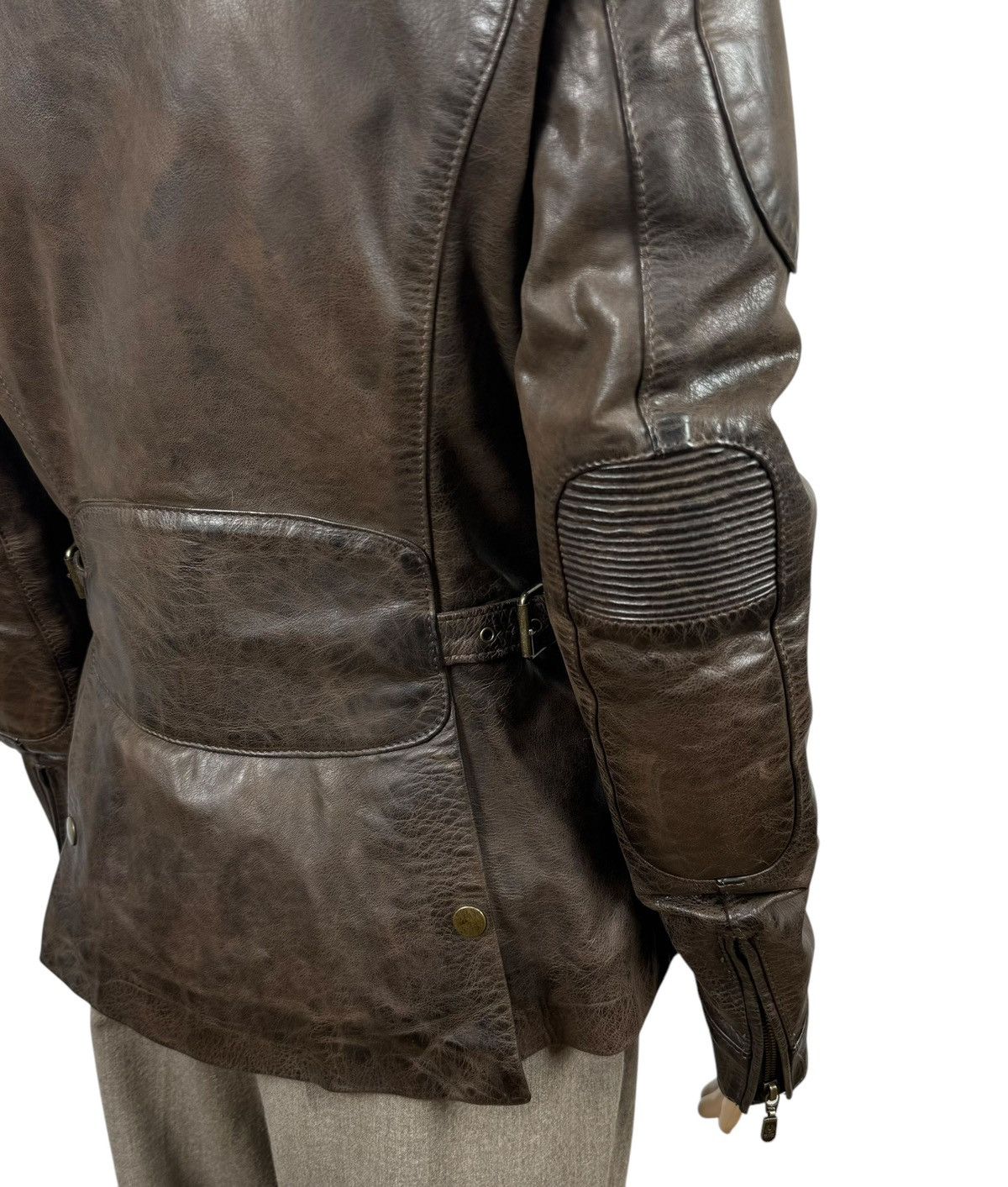 Belstaff Belstaff Womens Genuine Leather Jacket Gold Label size 42 Size M / US 6-8 / IT 42-44 - 11 Thumbnail