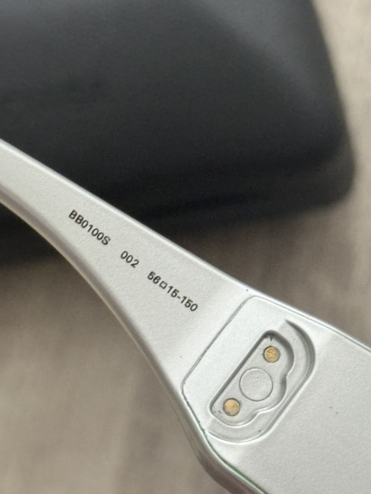 Balenciaga Balenciaga LED Sunglasses Grey Silver Size ONE SIZE - 13 Thumbnail