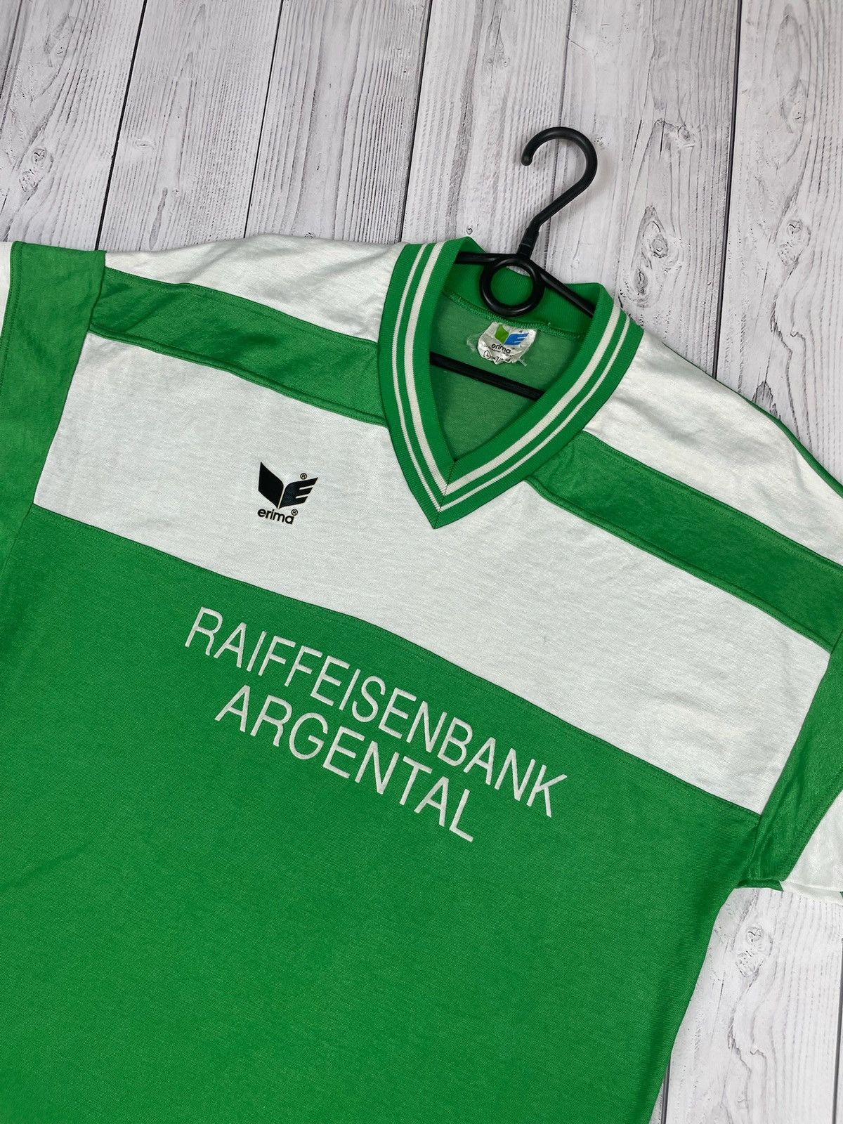 Other Vintage retro soccer jersey Erima Raiffeisenbank Argental L Size US L / EU 52-54 / 3 - 3 Thumbnail