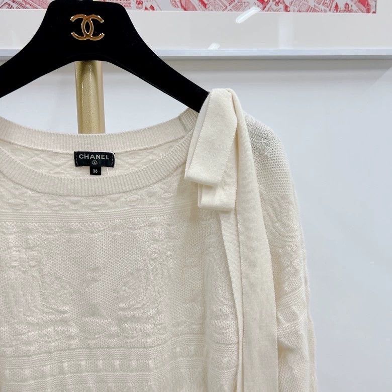 Chanel Chanel Greek series knitted sweater Size XS / US 0-2 / IT 36-38 - 3 Thumbnail