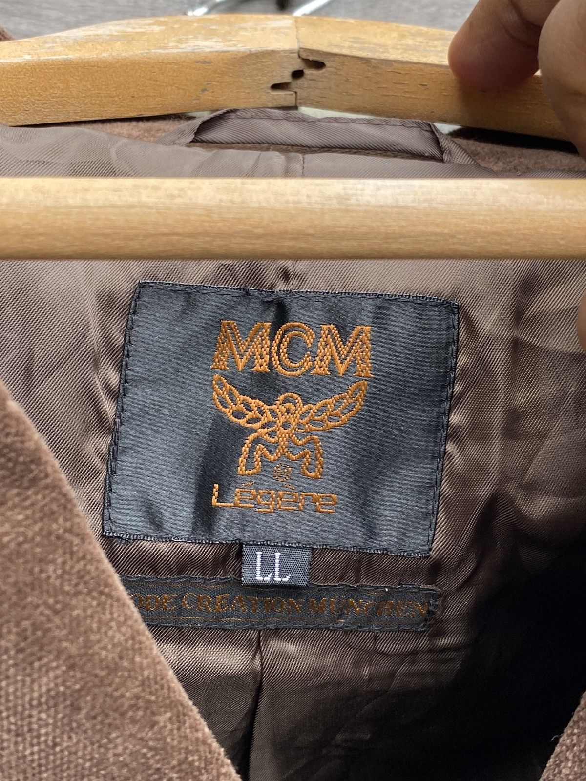 Vintage Vintage 90s MCM Velvet Chore Jacket Size US XL / EU 56 / 4 - 5 Thumbnail