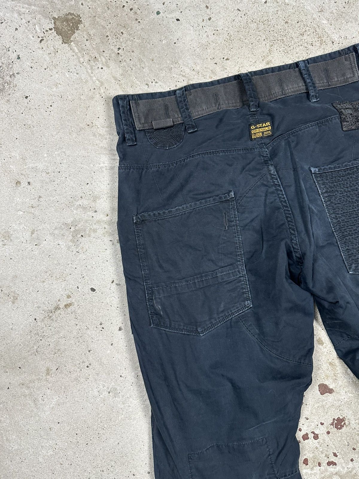 G-Star × Japanese Brand × Vintage Vintage Y2K G Star Raw Fire Elwood Narrow Pants Size US 32 / EU 48 - 5 Thumbnail