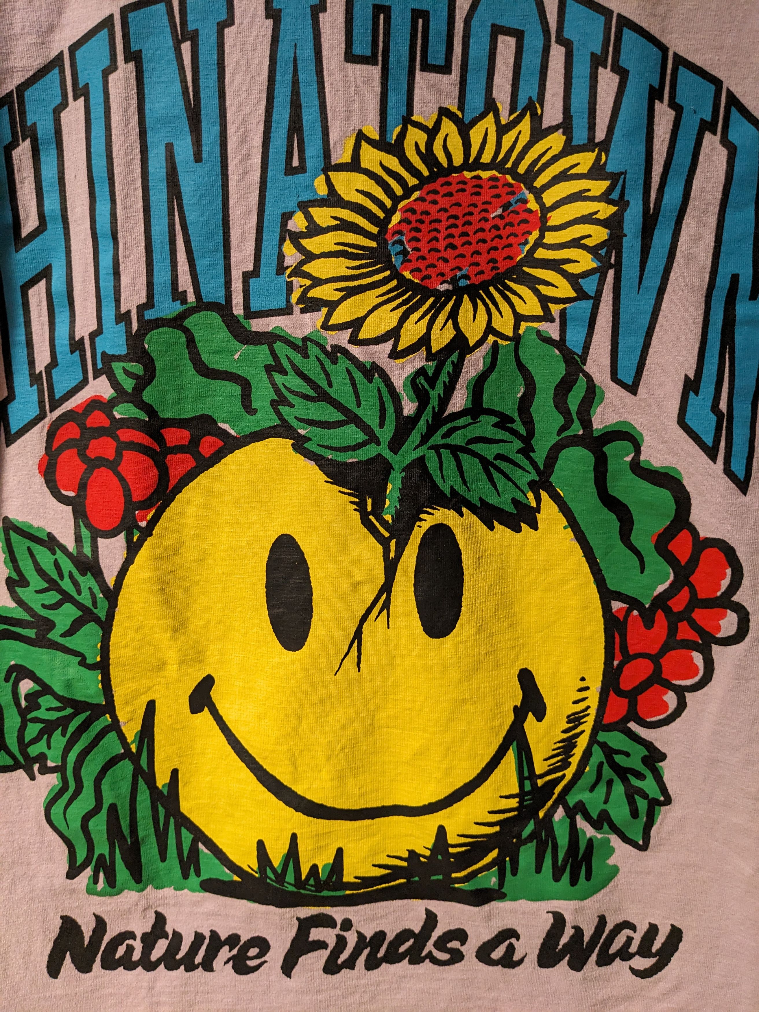 Designer × Market Chinatown Market Nature Finds a Way Purple Medium T-Shirt Size US M / EU 48-50 / 2 - 2 Thumbnail
