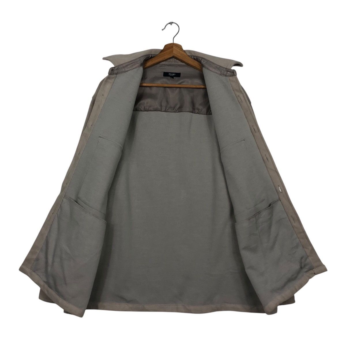 Beams Plus 📌Vintage Wool Chore Jacket Beams Heart Button Issey Miyake Size US M / EU 48-50 / 2 - 14 Thumbnail