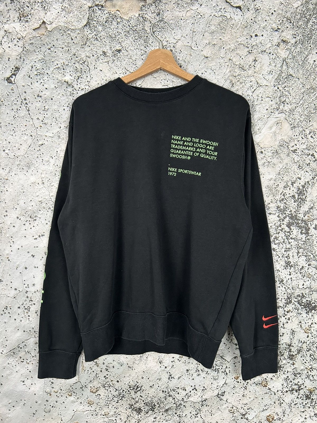 Nike Nike Crewneck Boxy Streetwear Gorpcore Rap Drill Size US S / EU 44-46 / 1 - 1 Thumbnail