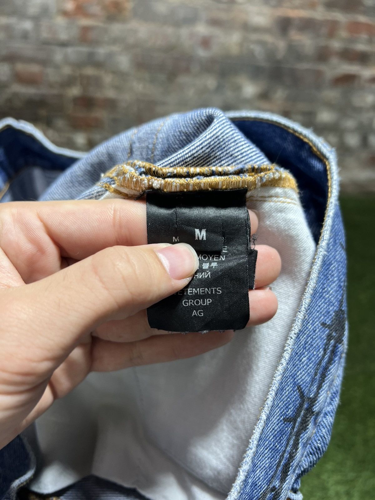 Vetements Vetements Barbed Wire Denim Jeans Size US 32 / EU 48 - 5 Thumbnail