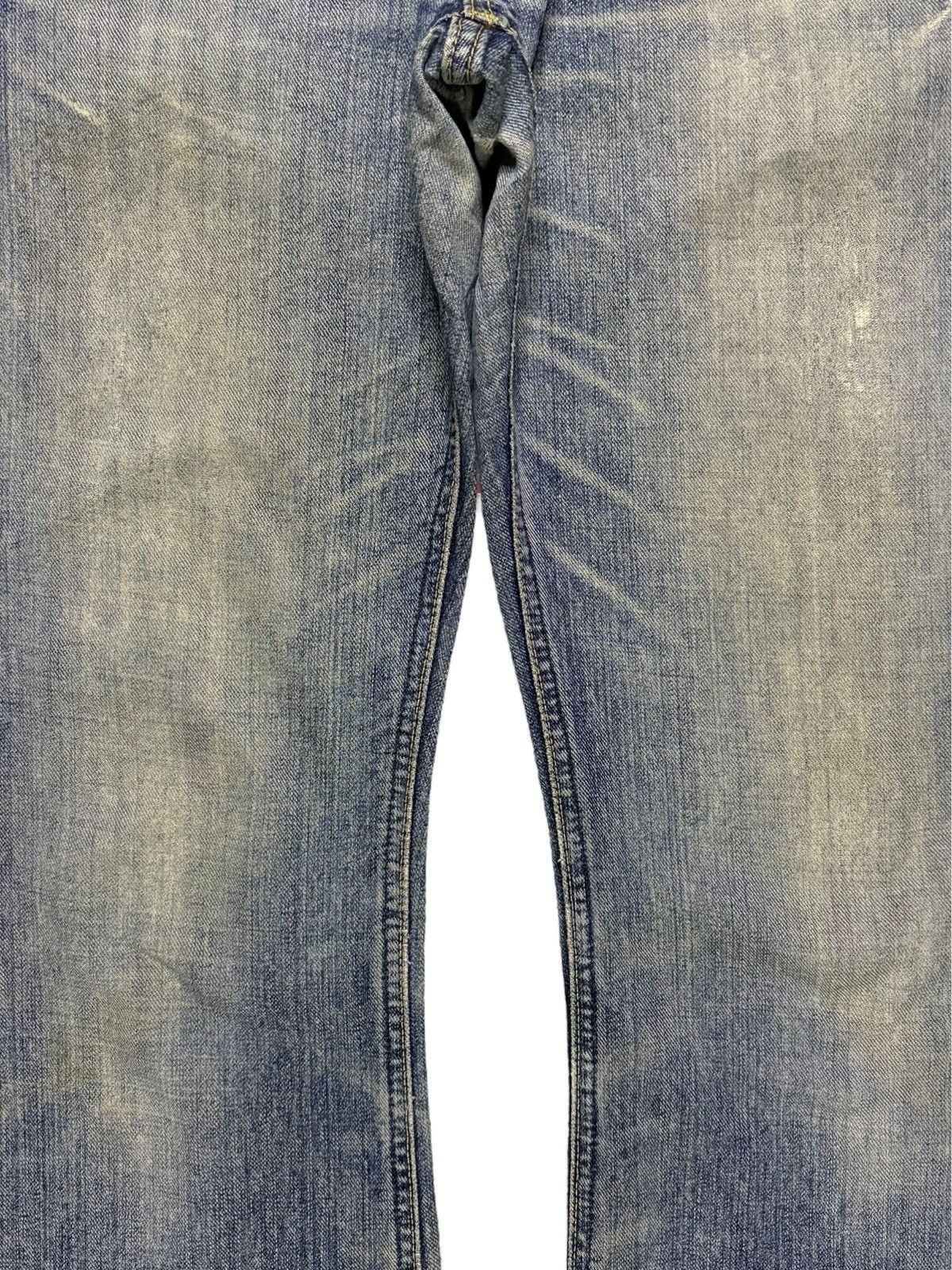 Japanese Brand × Lee Vintage Lee Sick Mud Wash Distressed Bootcut Flare Jeans Size US 29 - 5 Thumbnail
