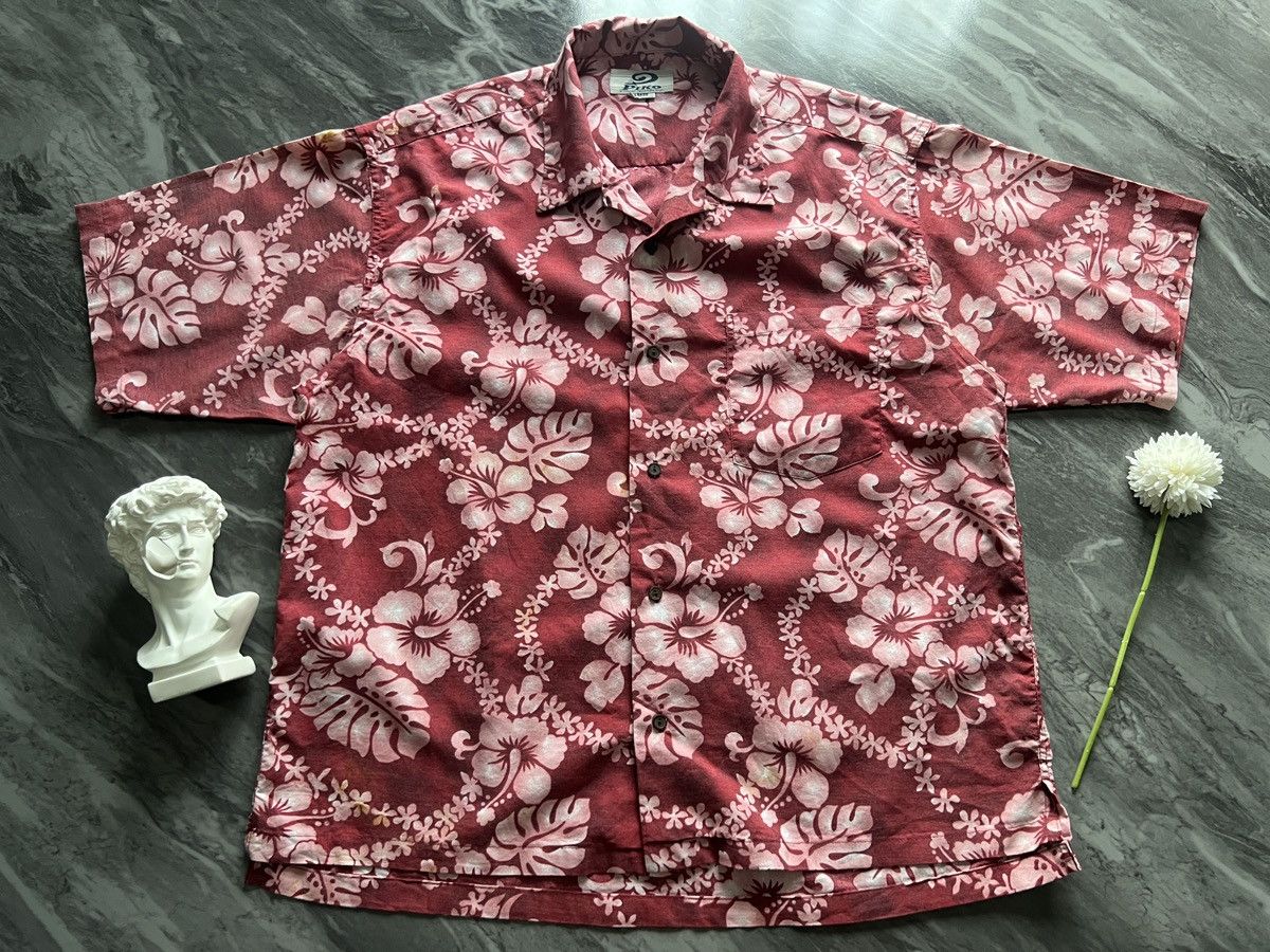 Other Piko : Hawaiian Sport Wear Flower Signature Printed Size US L / EU 52-54 / 3 - 2 Thumbnail