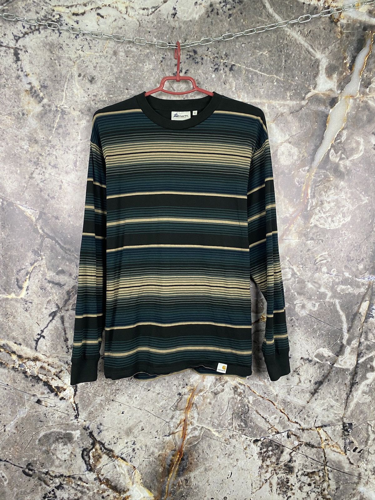 Carhartt Men’s Carhartt Long Sleeve Striped Size Medium Size US M / EU 48-50 / 2 - 1 Thumbnail